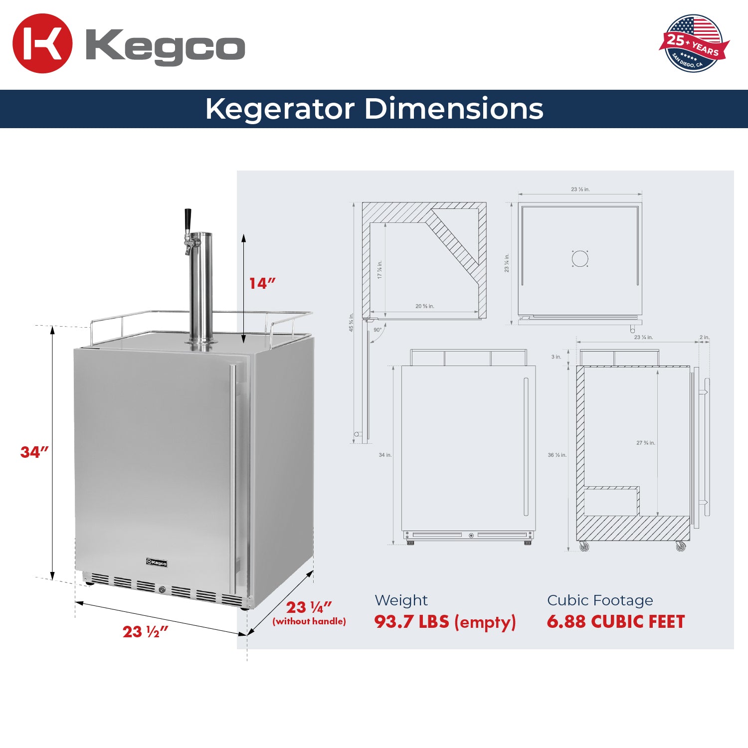 dimensions
