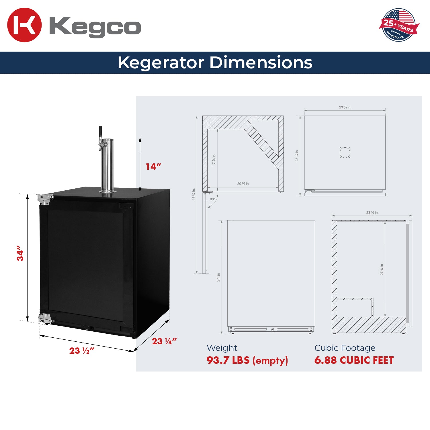 dimensions