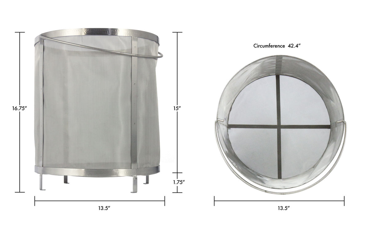 Filter Basket Dimensions