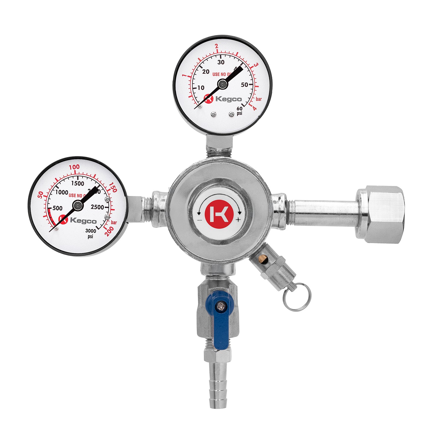 Pro Series Commercial Grade Double Gauge CO2 Regulator