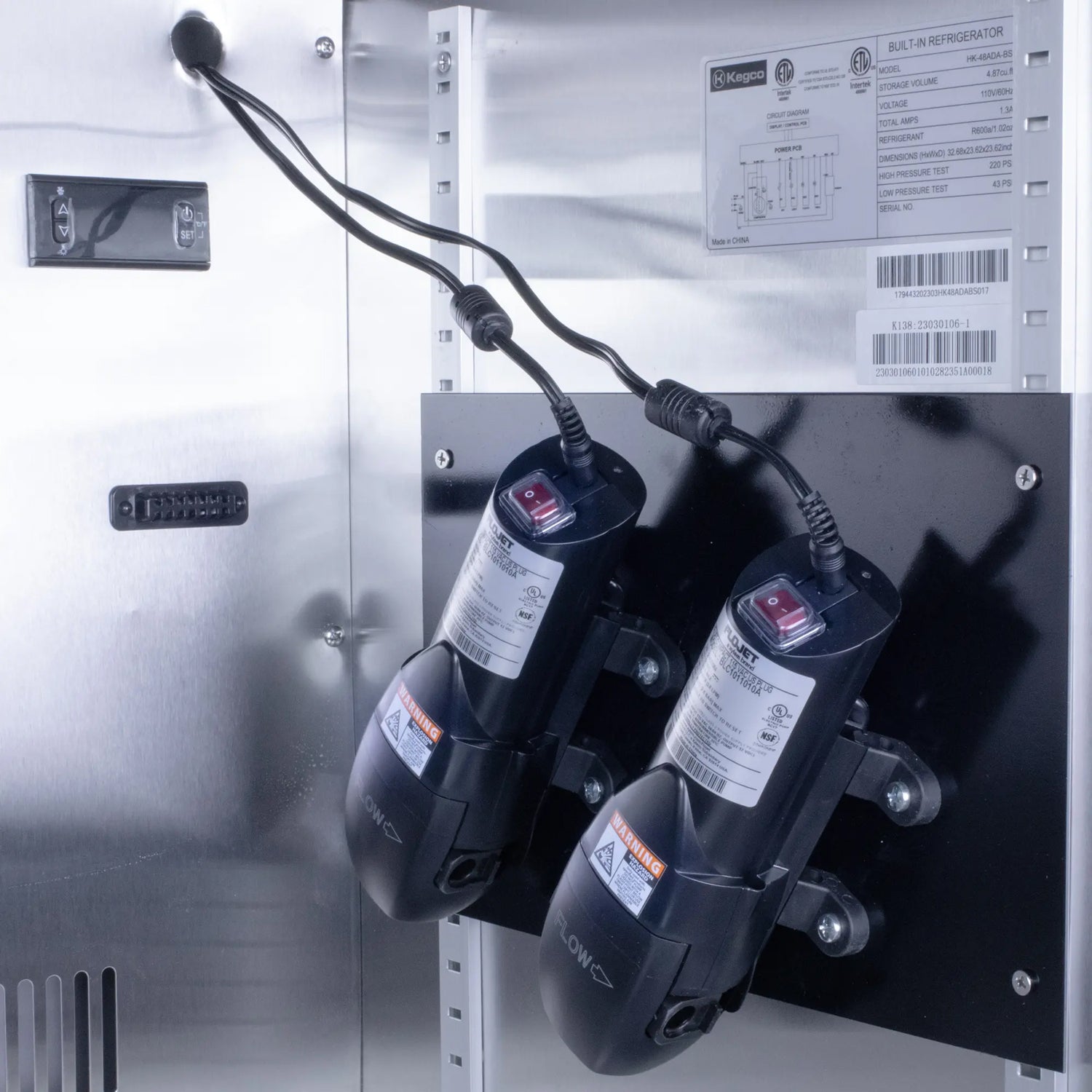 Pump for BIB Kegerator