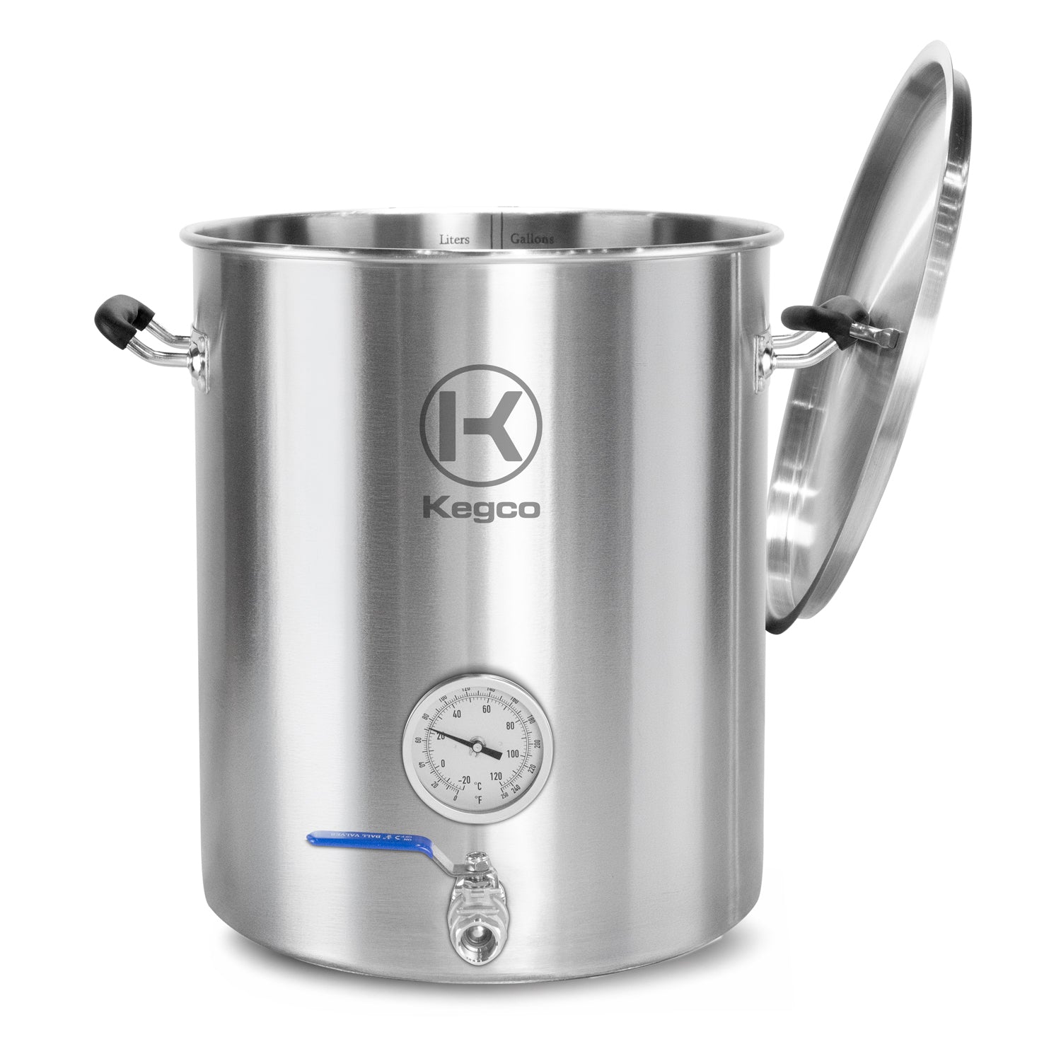 lid hanging on pot handle