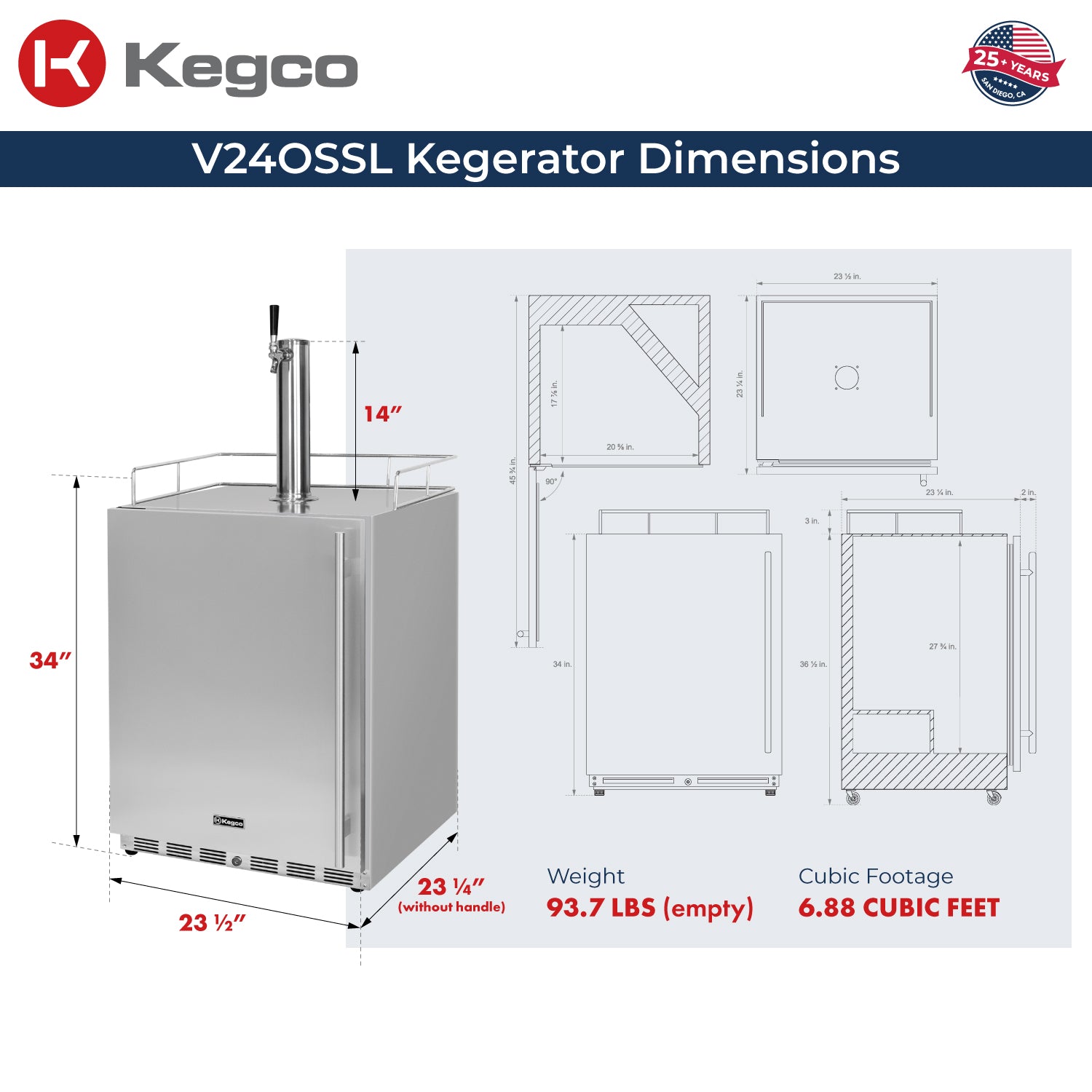 dimensions