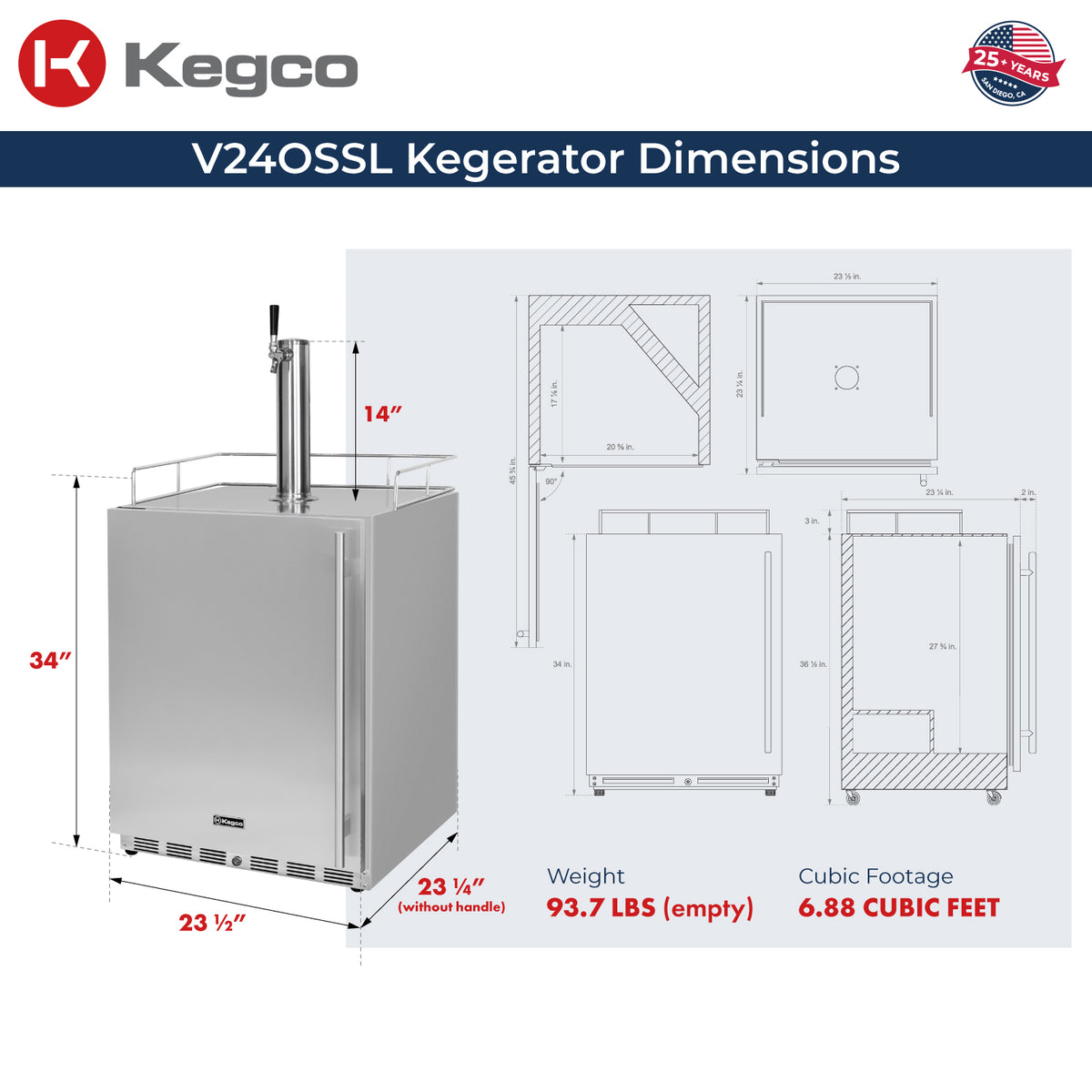 dimensions