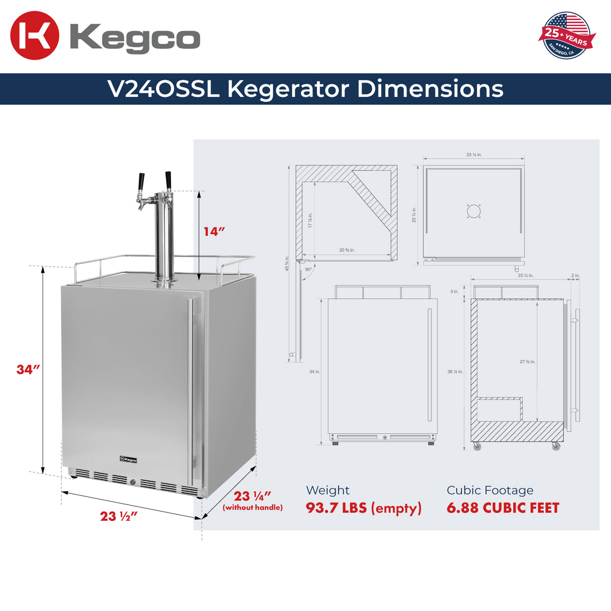 dimensions