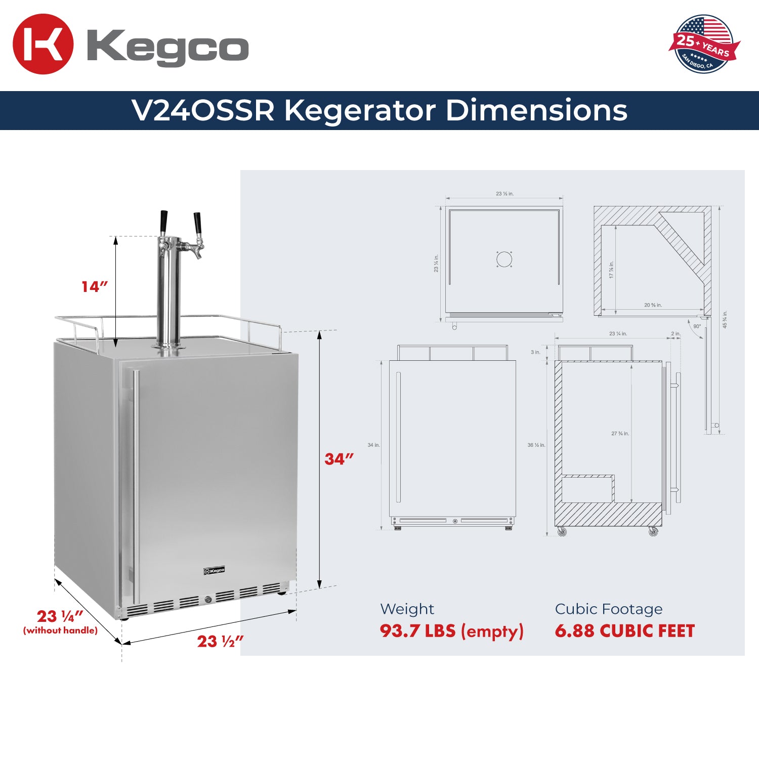 HBV24OSSR-2 Dimensions