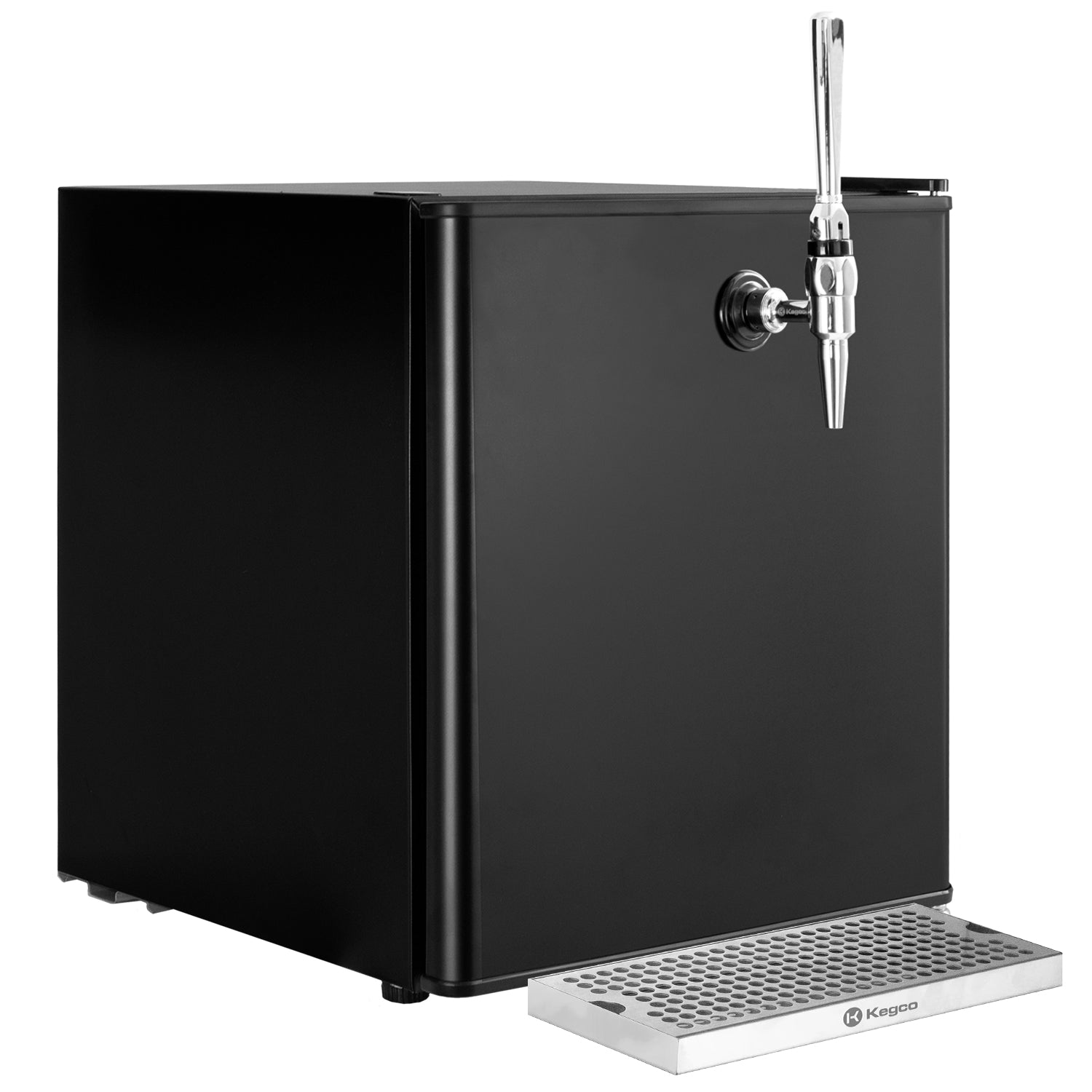 HK-46-BIB kegerator with drip tray