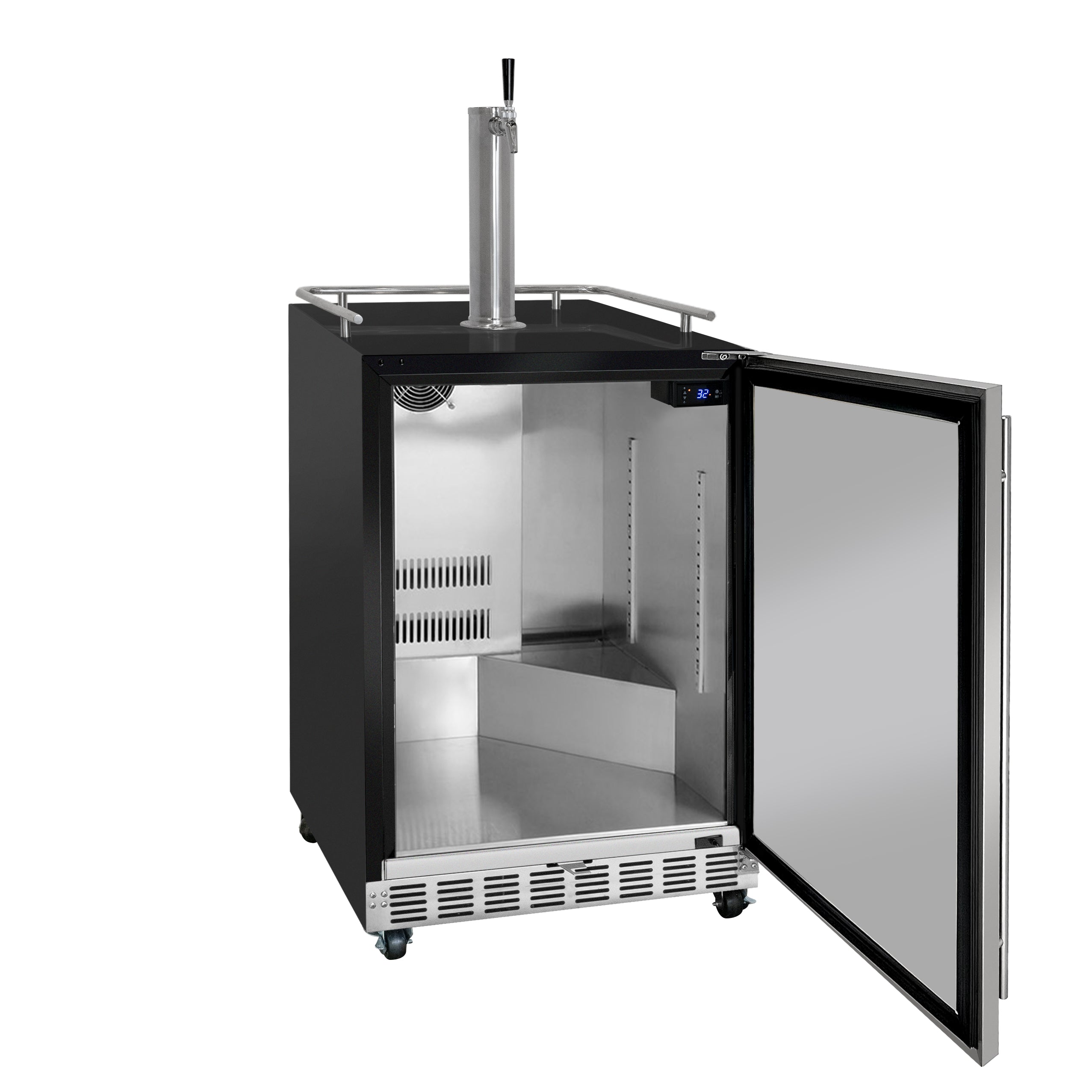 Kegco HK38BSC-1 Kegerator - Open