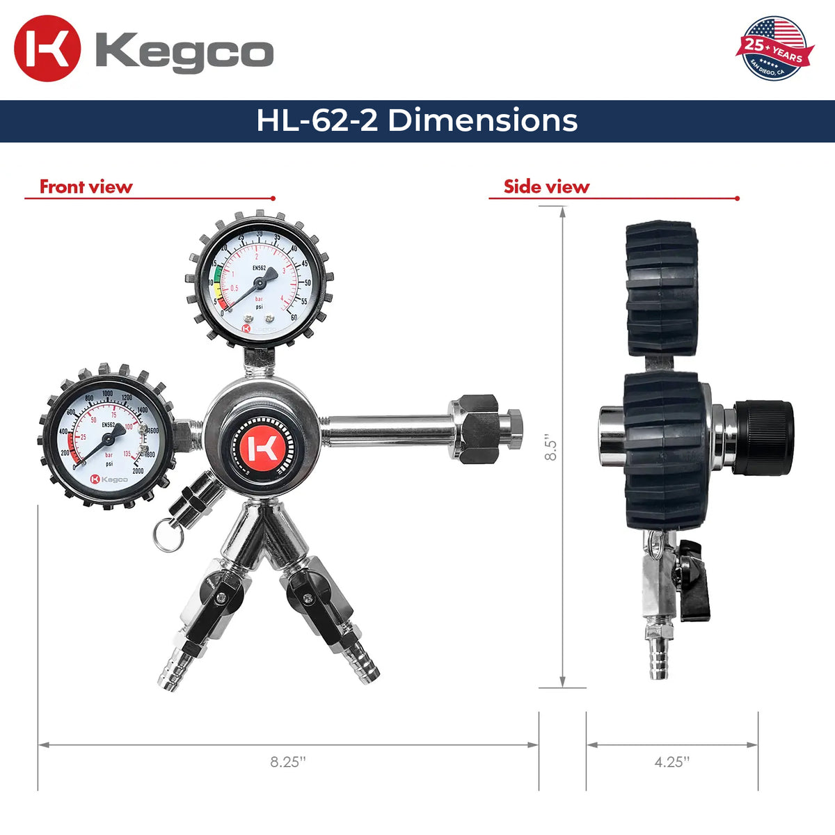 HL-62-2 dimensions