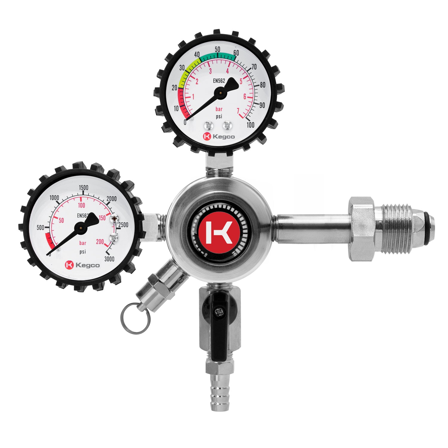 Kegco HL-62N Commercial Grade Dual Gauge Regulator
