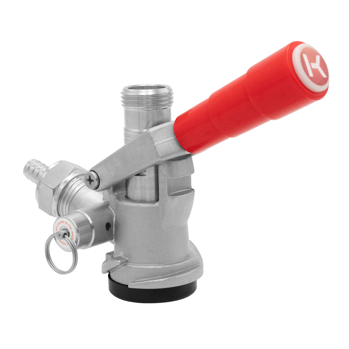 Kegco HU-KT5DL-RD Keg Coupler