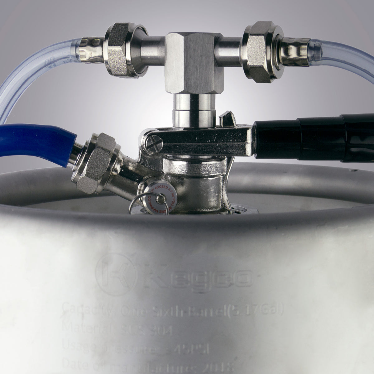 Two Product Beer Elbow Fitting