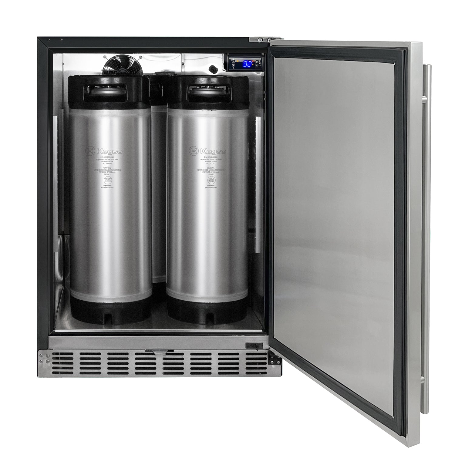 Kegco ICHK38BSU-2 kegerator