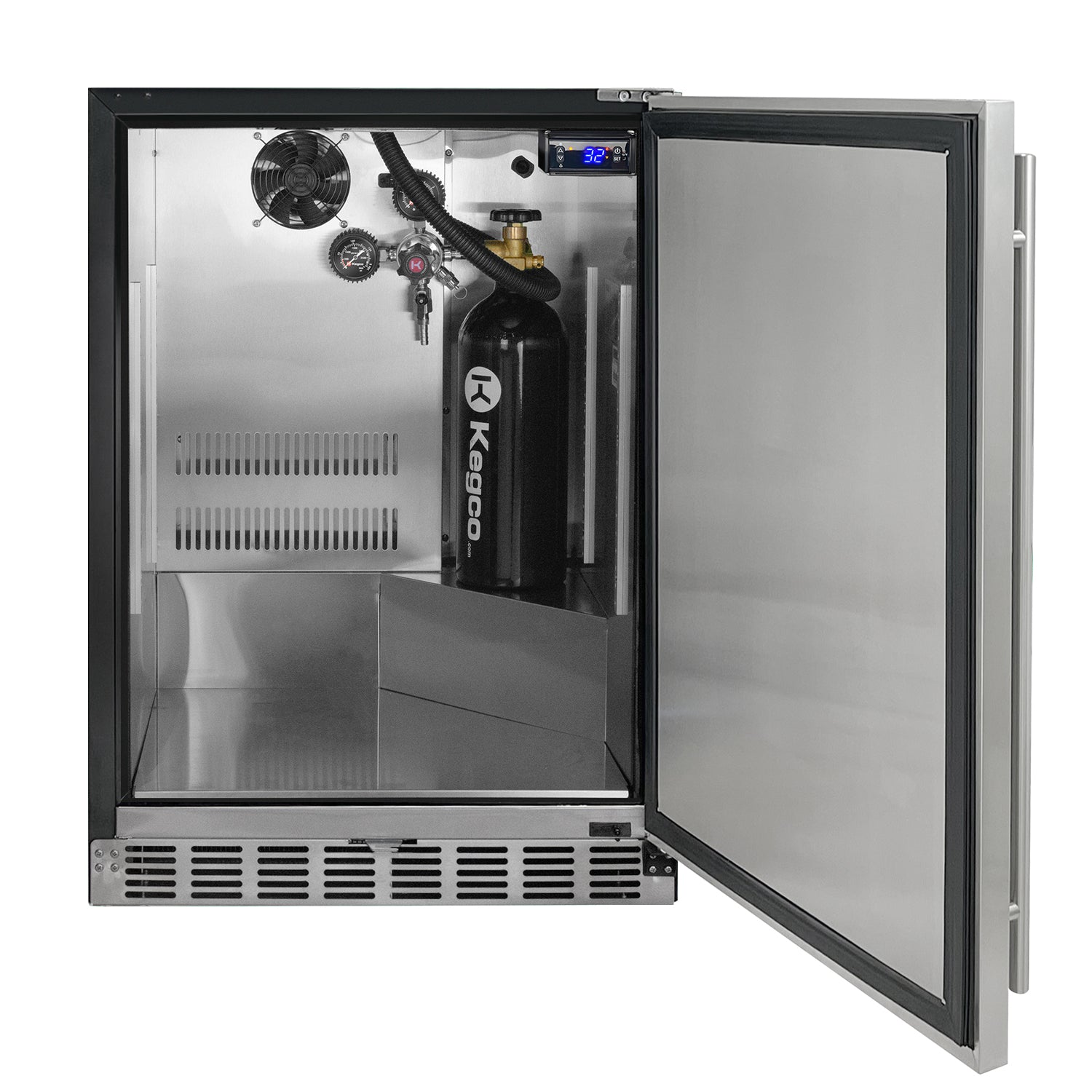 Locking Stainless Steel Door