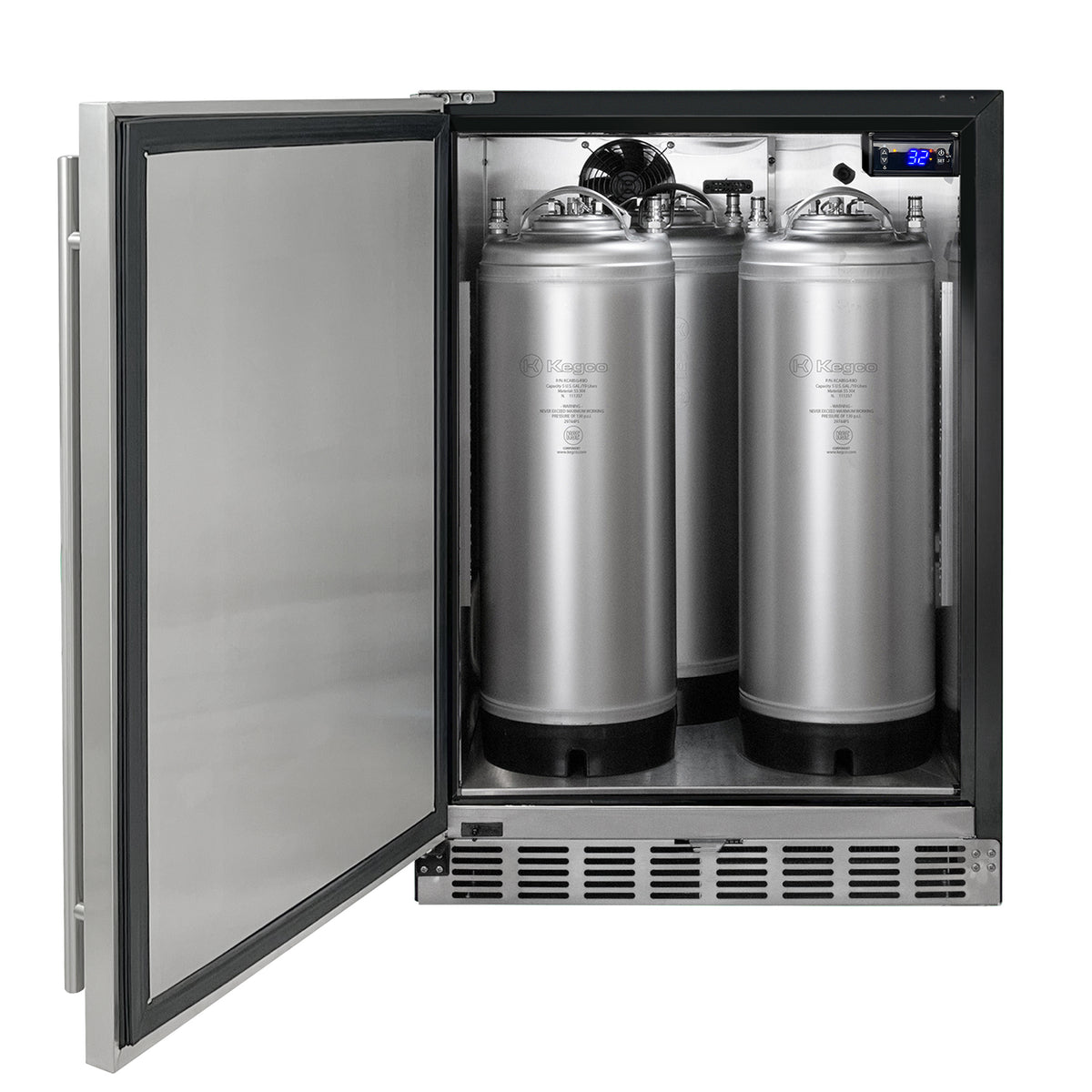 Kegco ICHK38BSU-L-2 kegerator