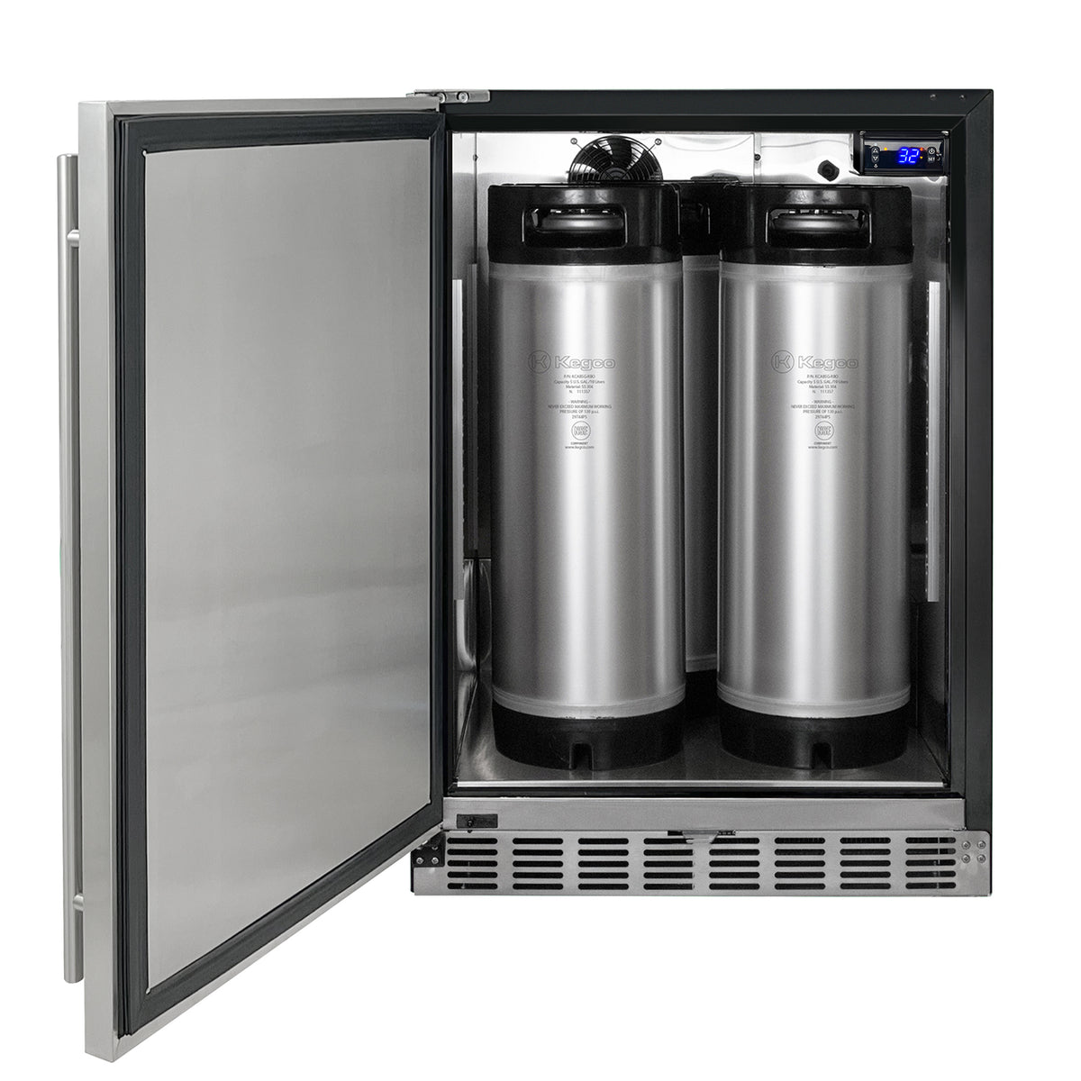 Kegco ICHK38BSU-L-3 kegerator
