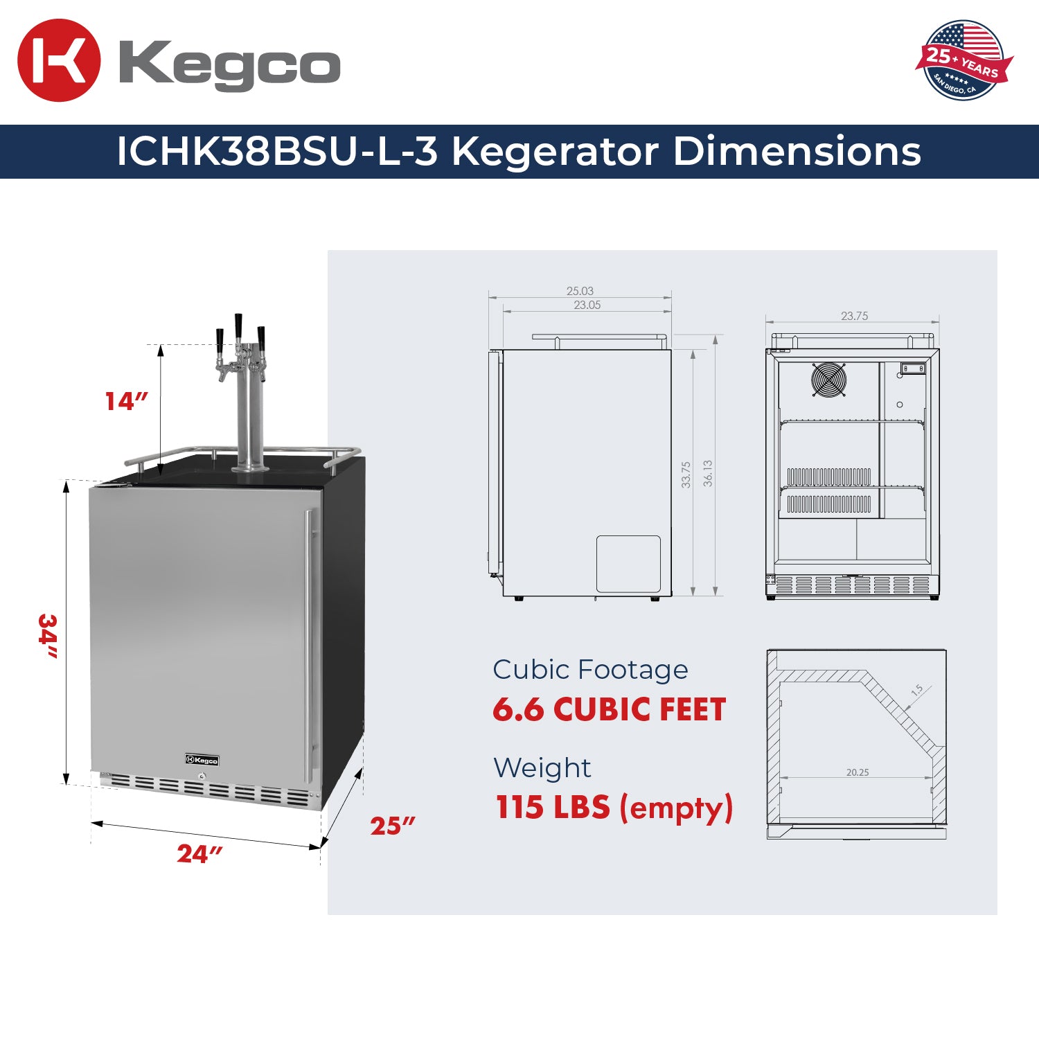 ICHK38BSU-L-3 dimensions