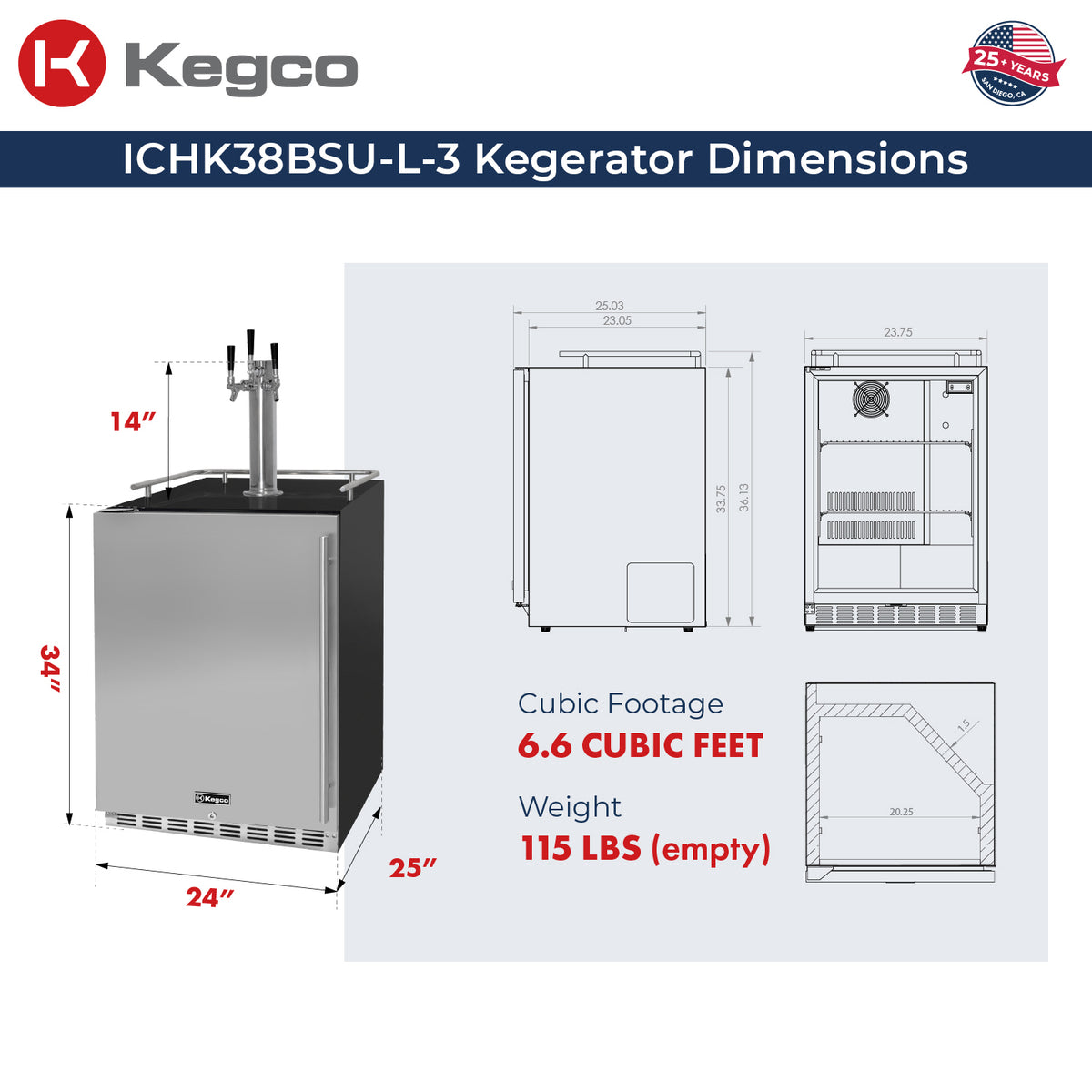 ICHK38BSU-L-3 dimensions