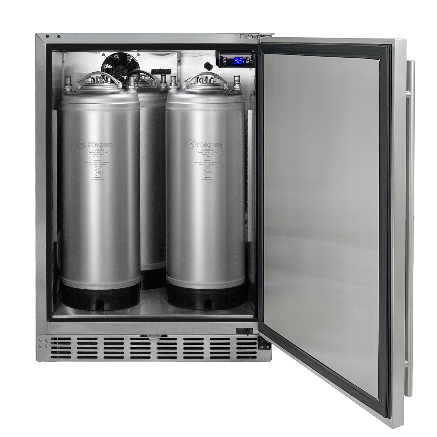 Kegco HK38SSU-3 Kegerator