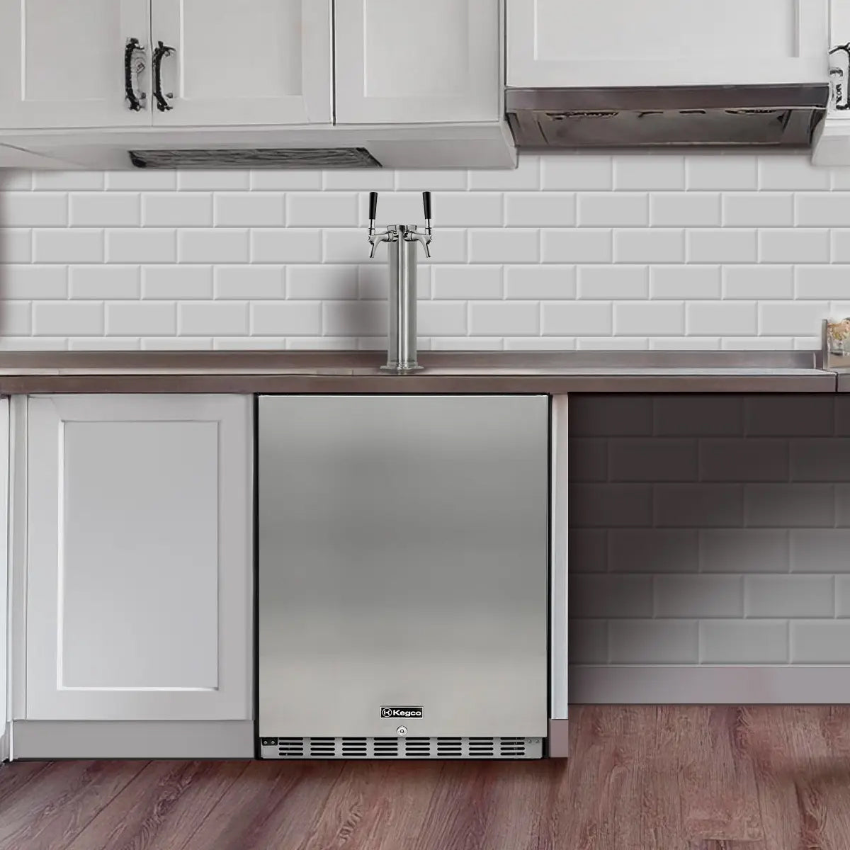 Kegco ICHK48BSA-2 Keg Refrigerator