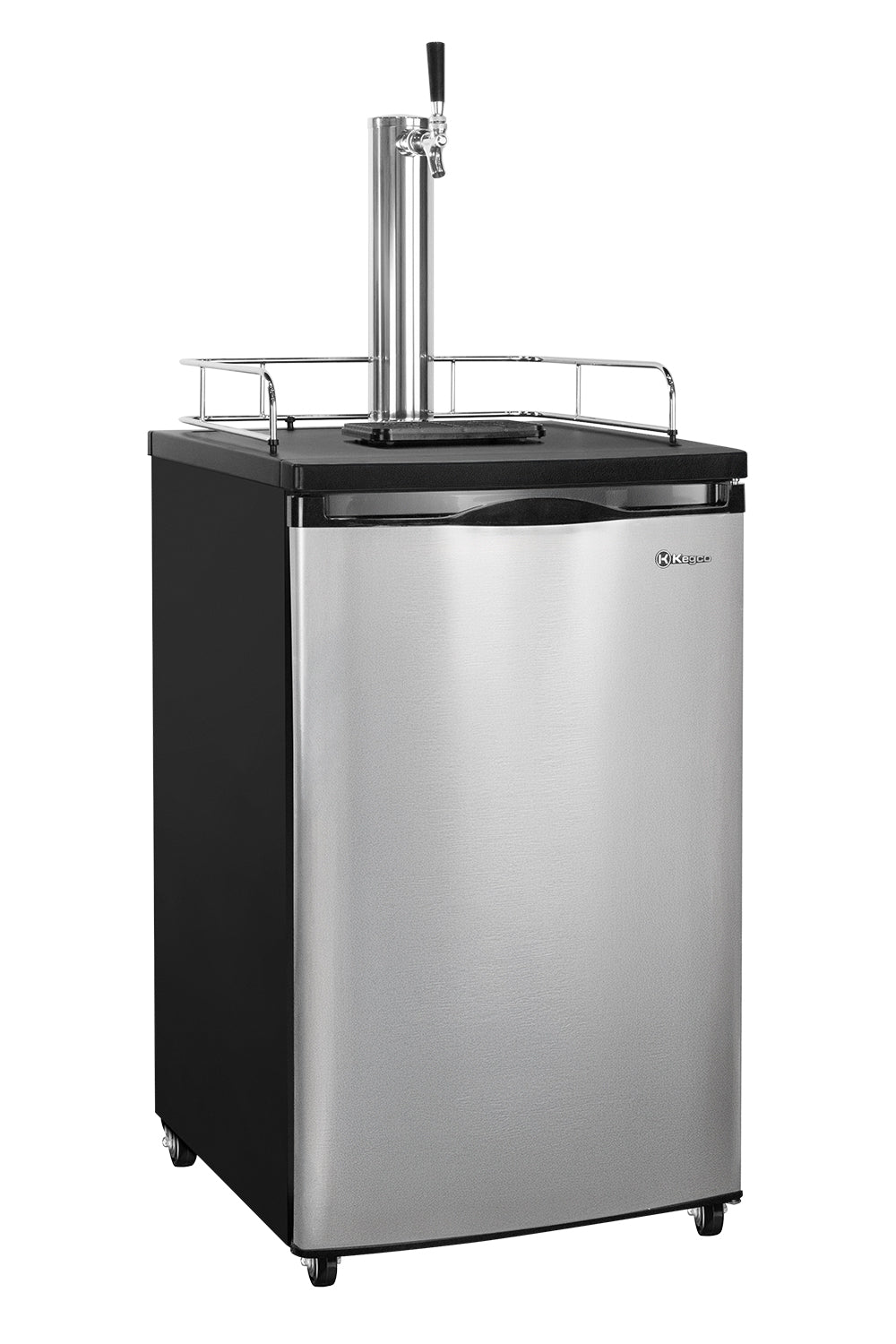 20" Wide Single Tap Stainless Steel Kegerator Premium Kit