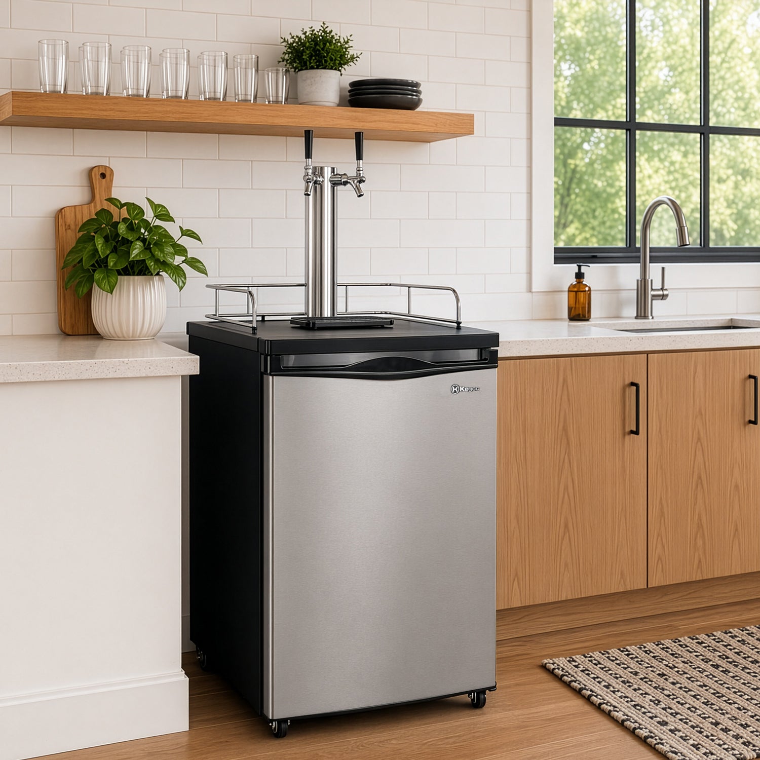 freestanding guinness dispenser