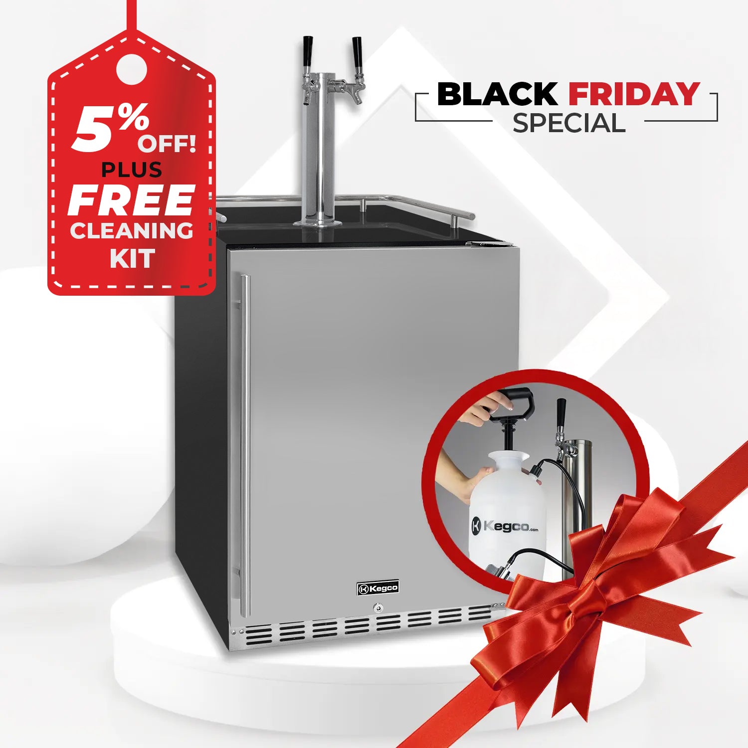 Kegco HK38BSU-2 Beer Fridge