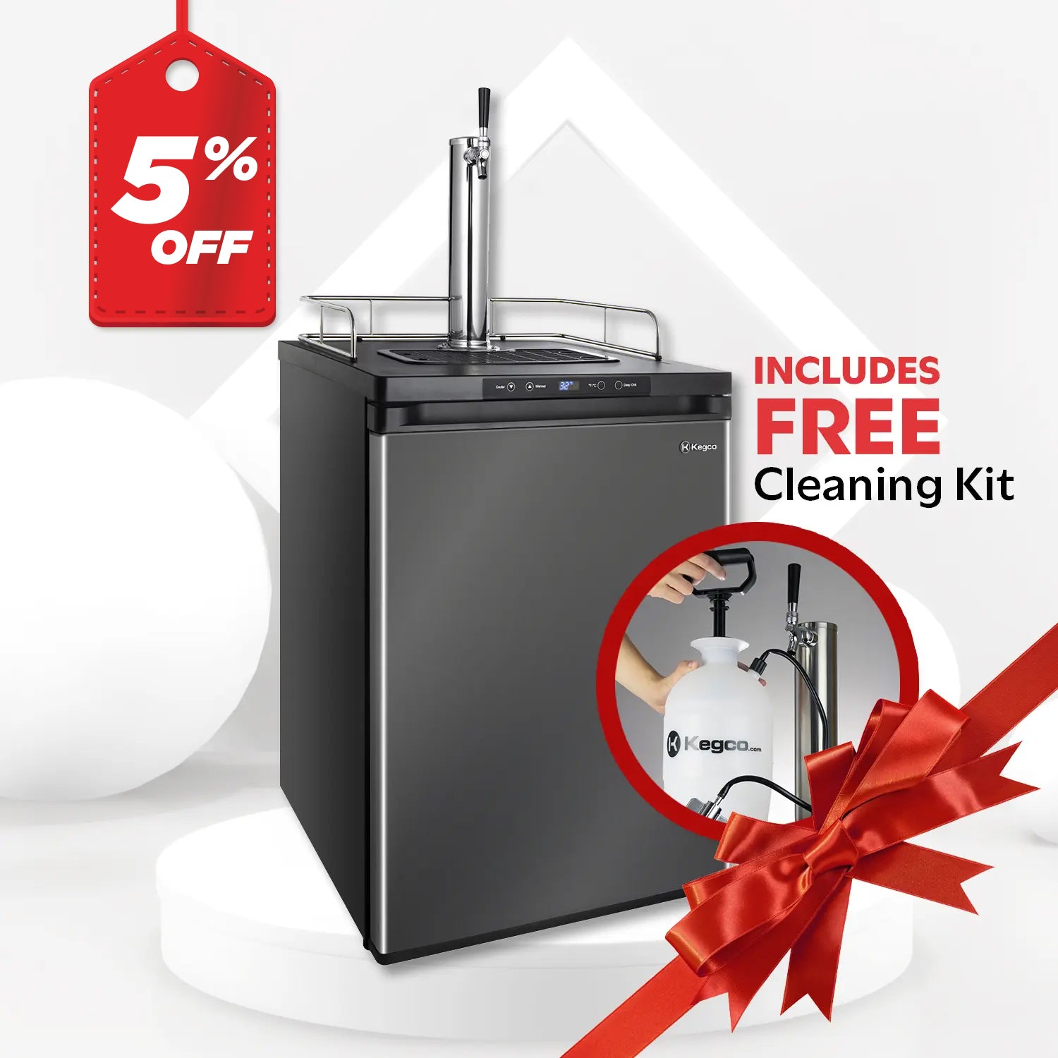 Kegco K309X-1 Keg Fridge