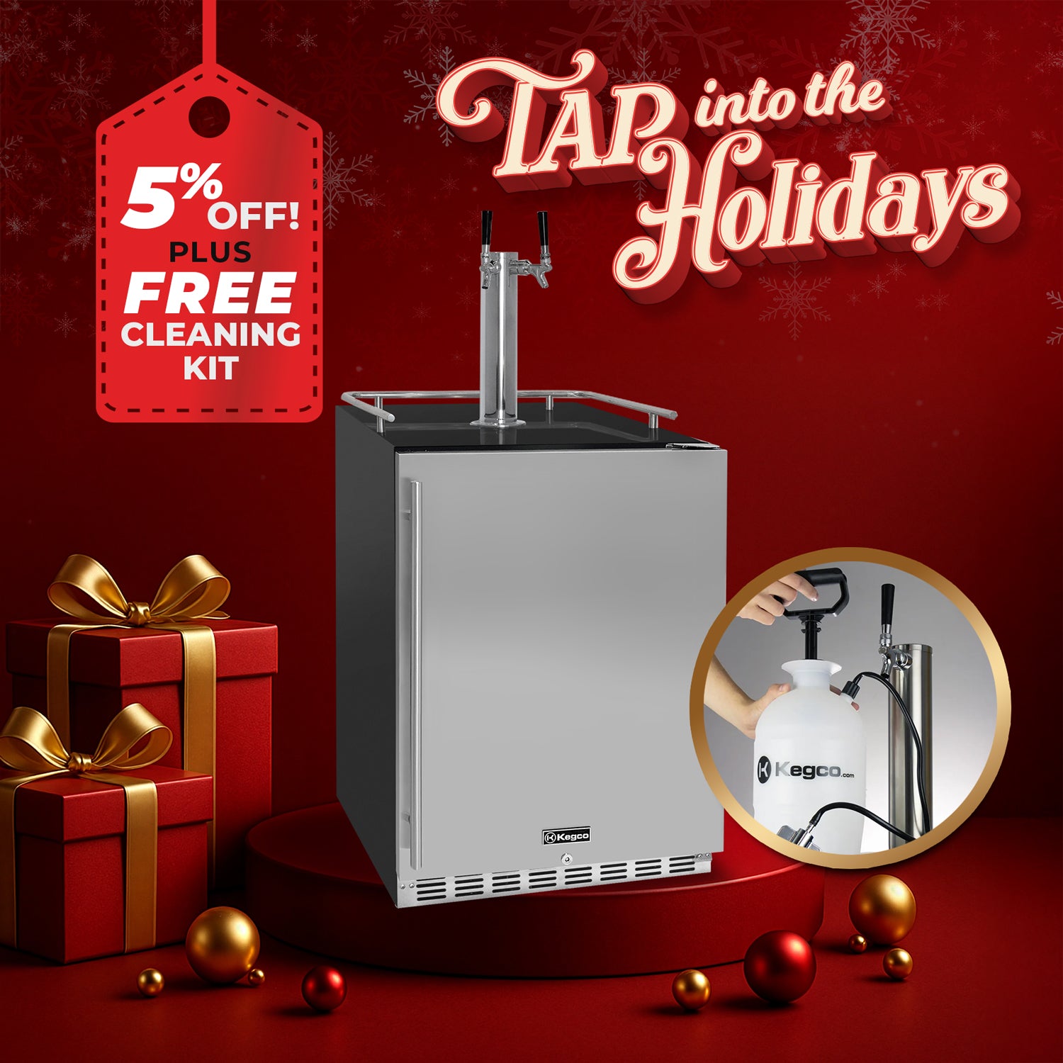 Kegco HK38BSU-2 Beer Fridge