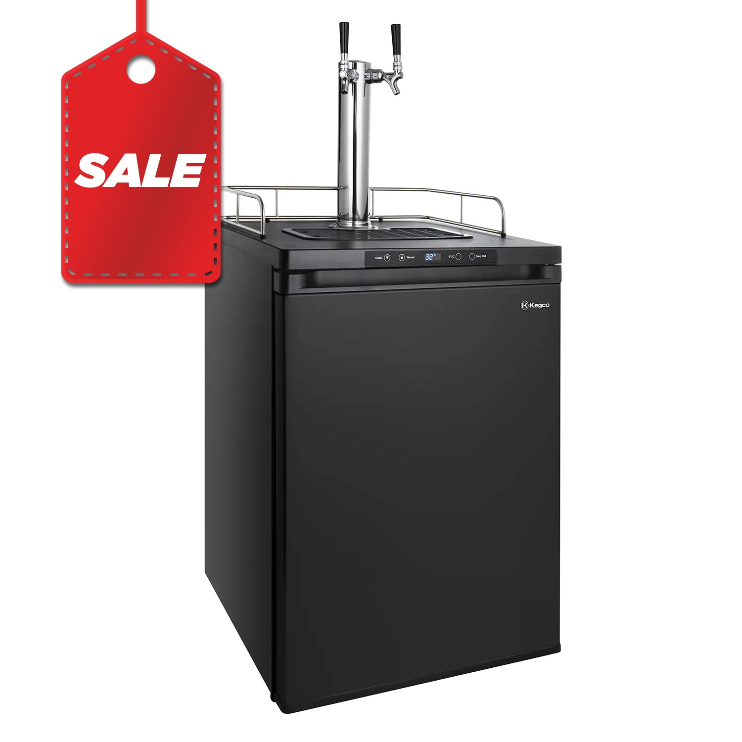 Kegco K309B-2 Double-Tap Kegerator