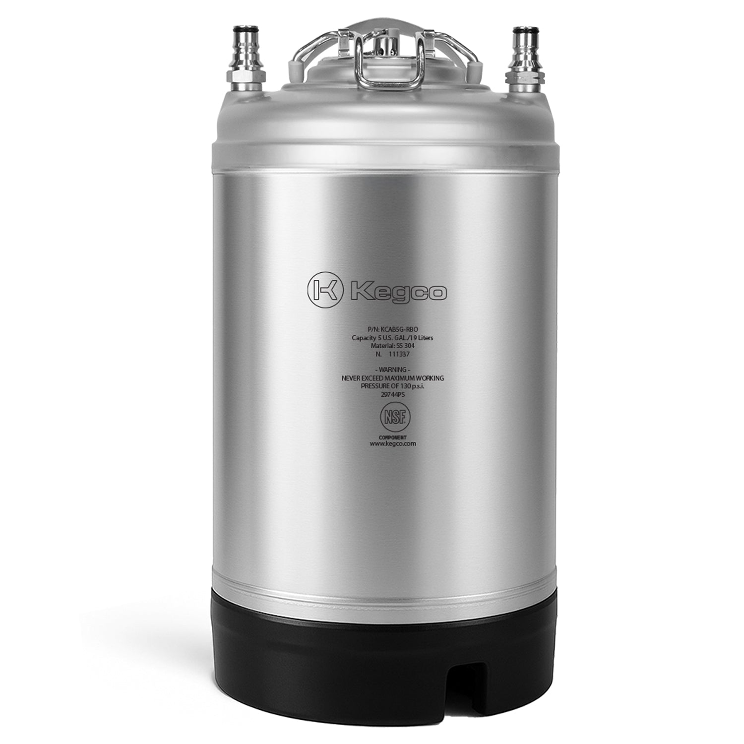 2.5 Gallon Ball Lock Keg