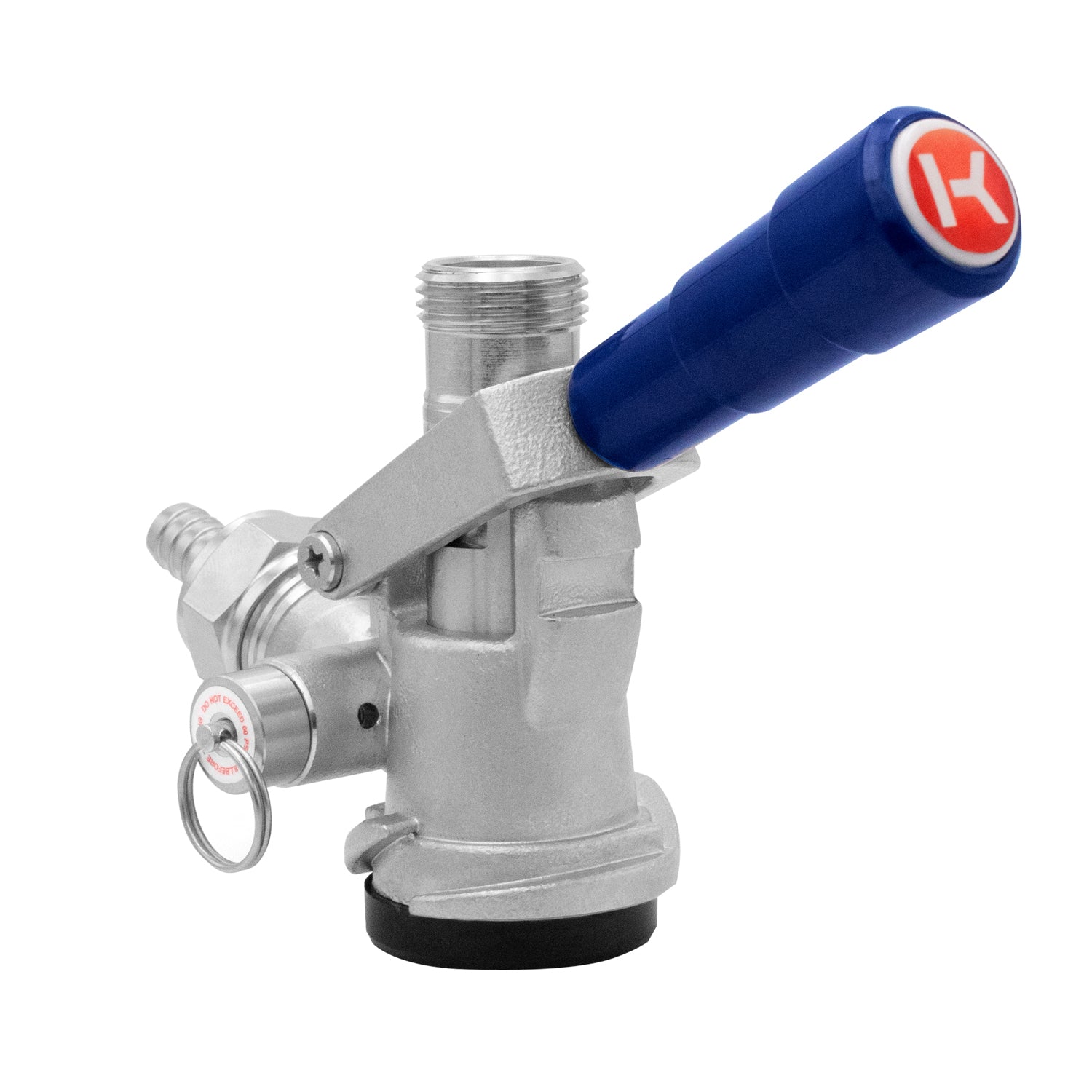 Kegco HU-KT5DL-BL Keg Coupler