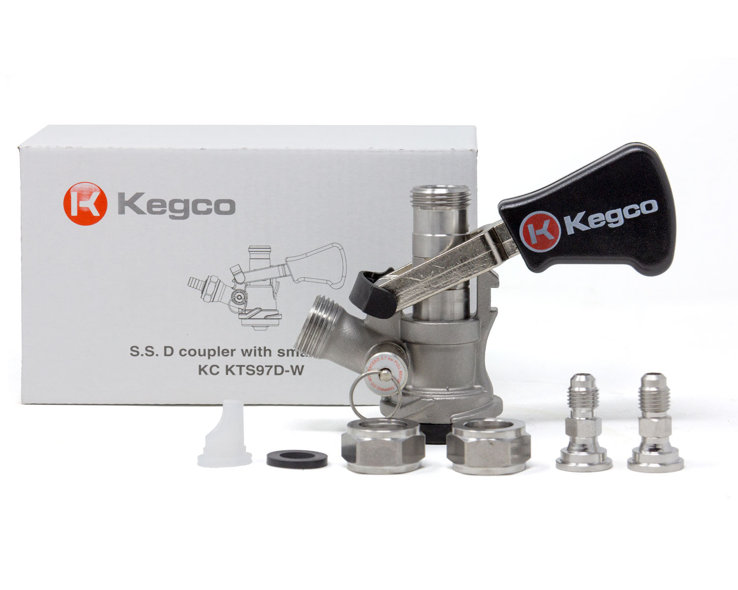 Keg Coupler with 1/4