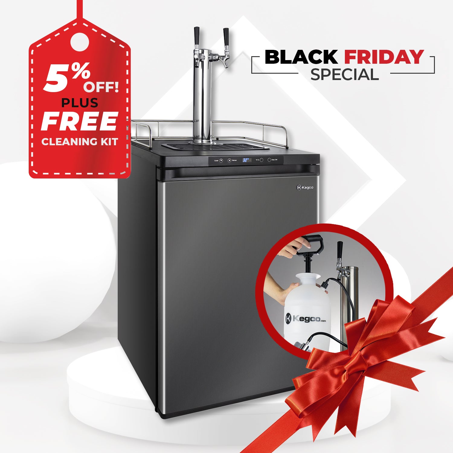 Two-Tap Keg Dispensers