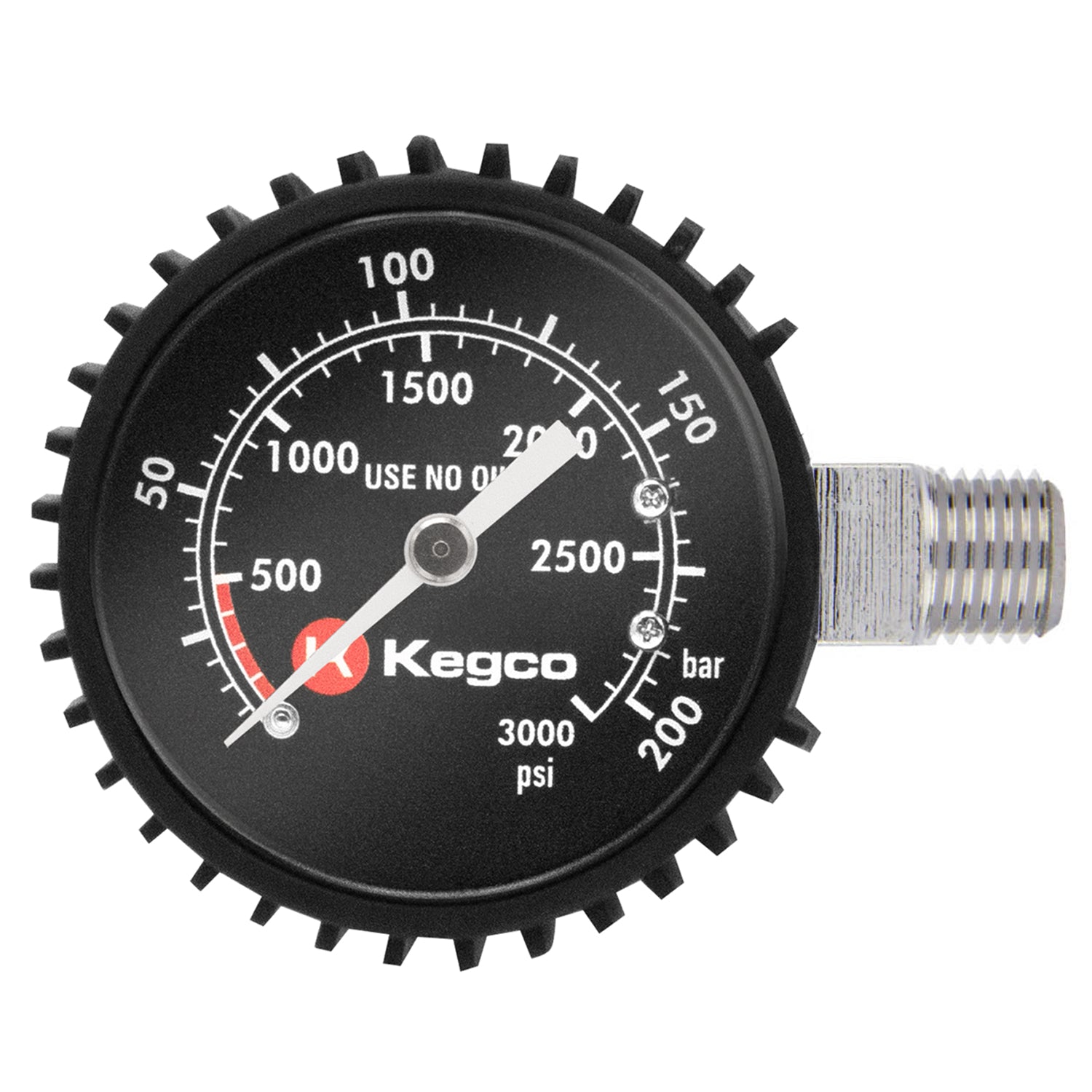 Kegco Elite Series High Pressure Replacement Gauge