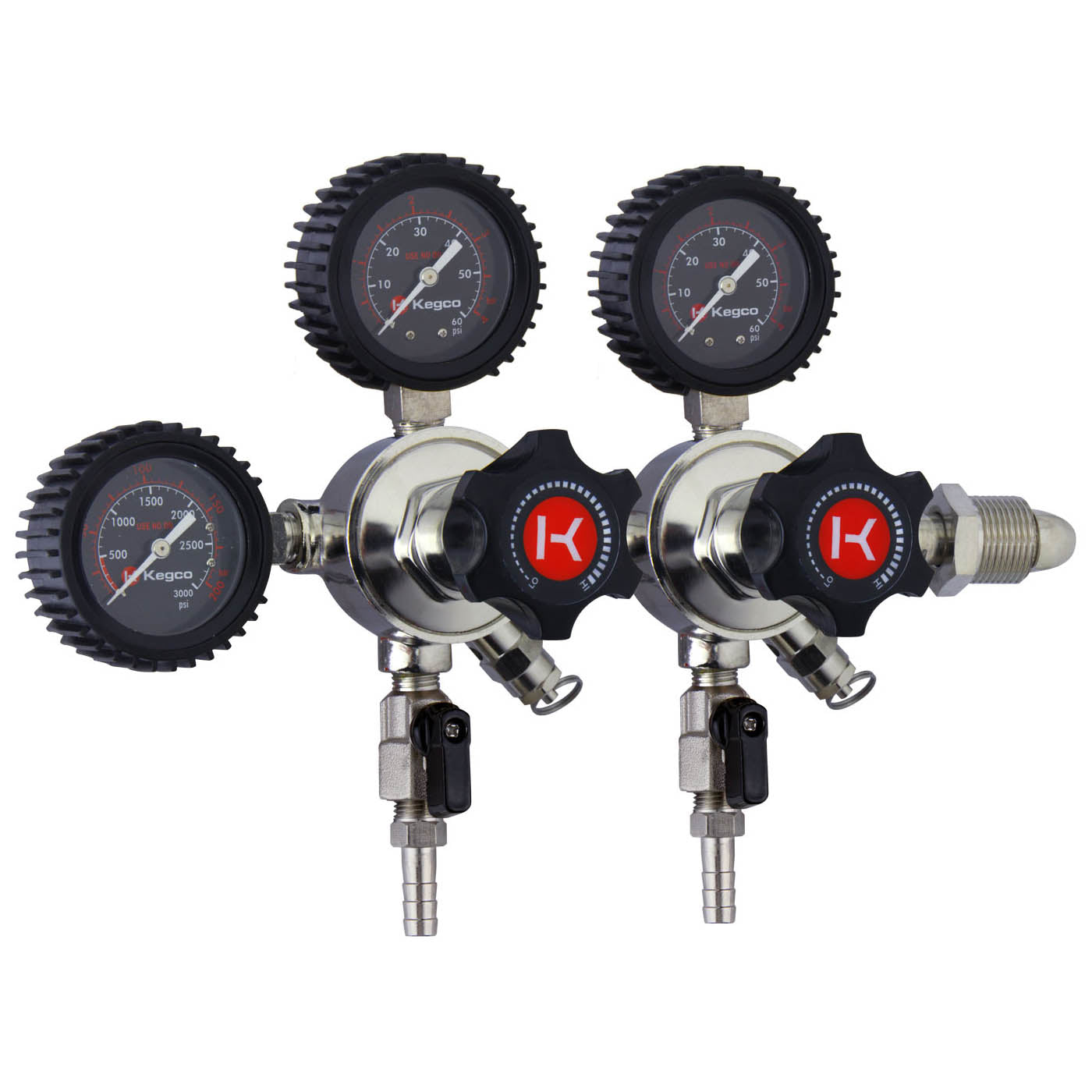 Kegco LHU5NDB Regulator Side
