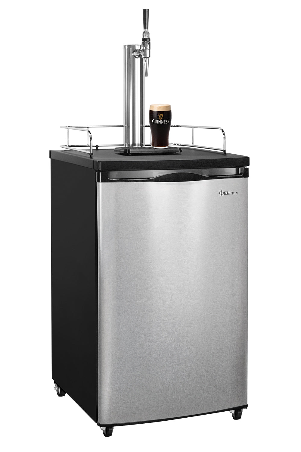 20" Wide Guinness® Stainless Steel Single Tap Kegerator