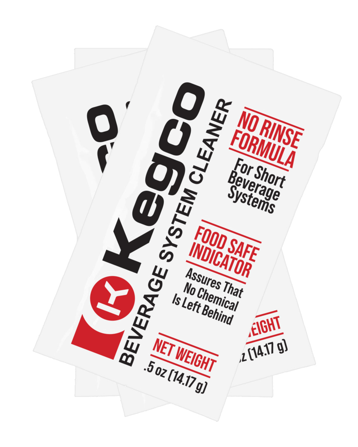 No-Rinse Cleaner for Beverage Systems - One Hundred 0.5 oz. Packets