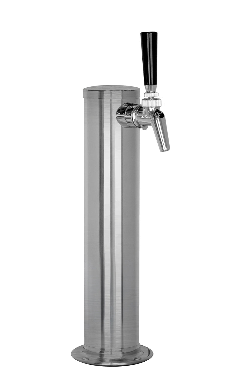 14" Brushed Stainless Steel Draft Tower - Perlick Faucet