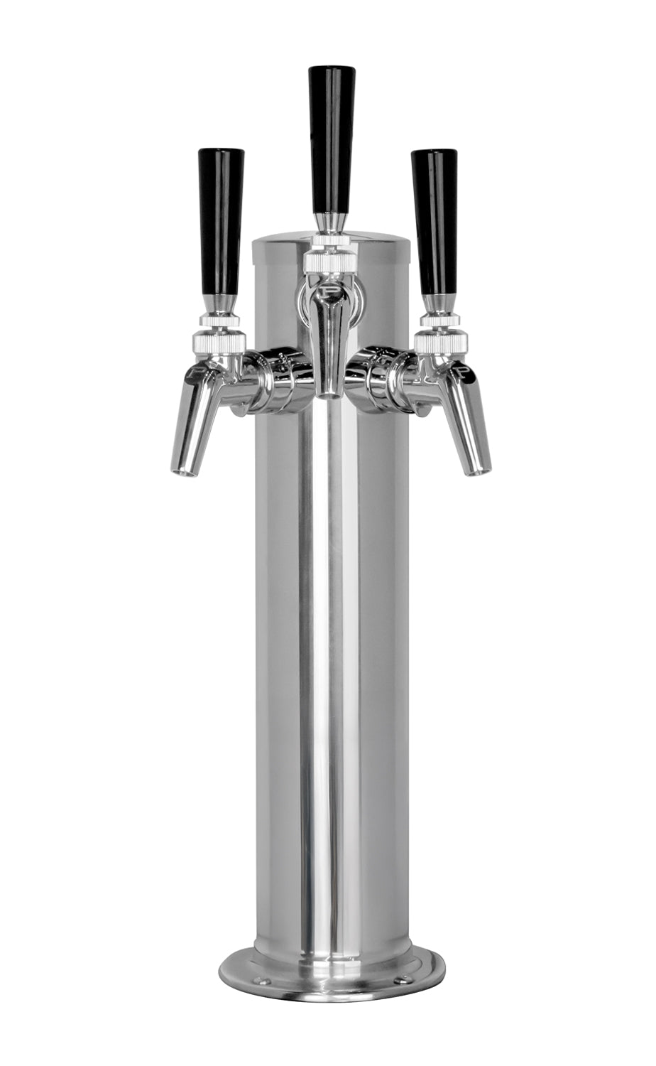 14" Polished Stainless Steel Draft Tower - Perlick Faucets