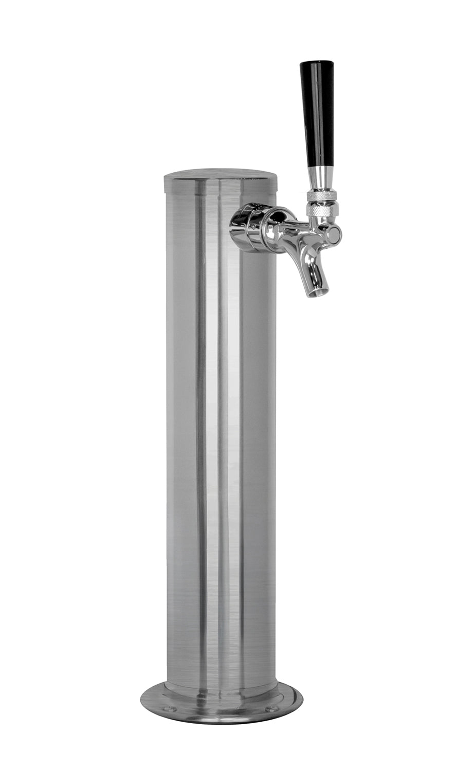 14" Brushed Stainless Steel Draft Tower - All Stainless Contact