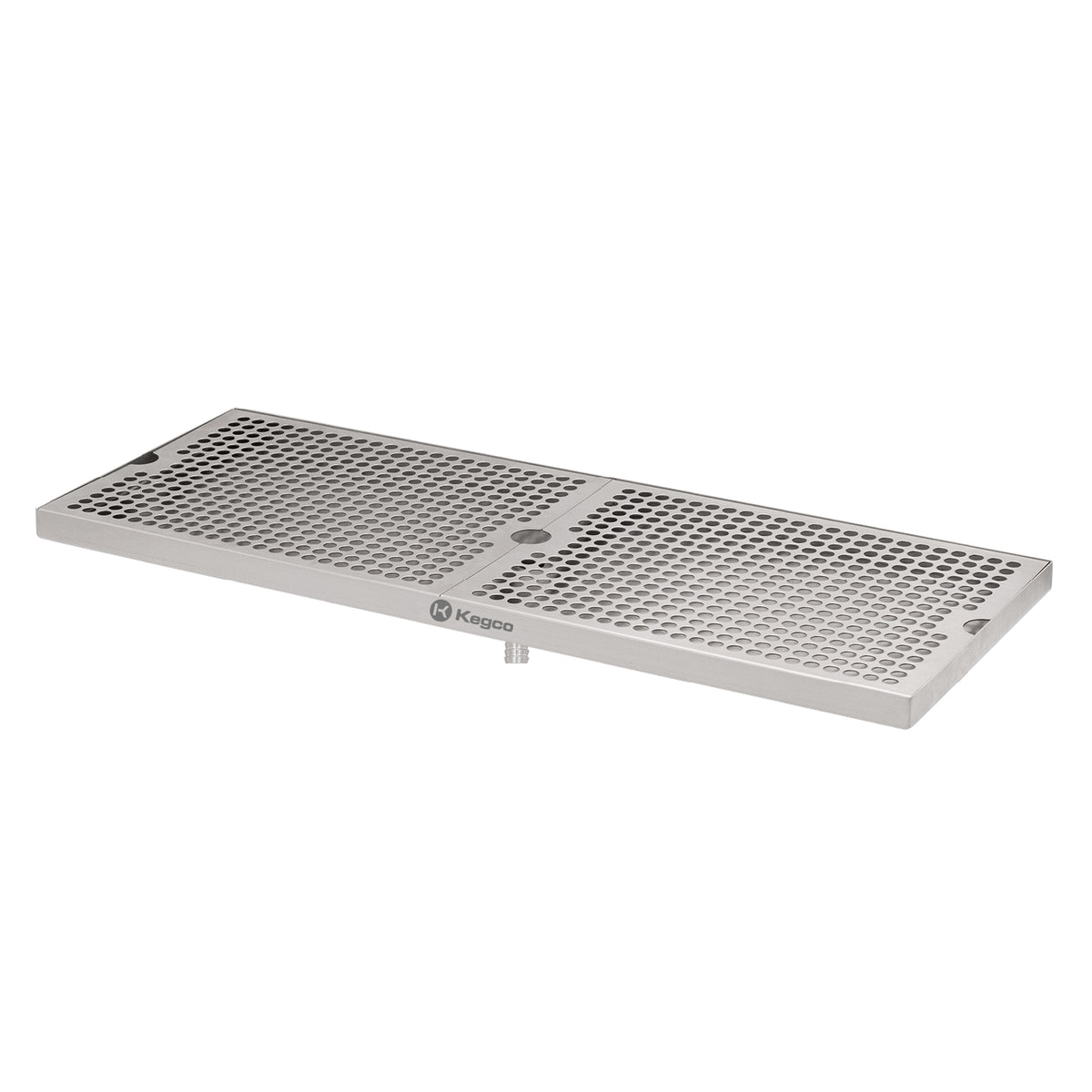24" x 9" Surface Mount Drip Tray with Drain