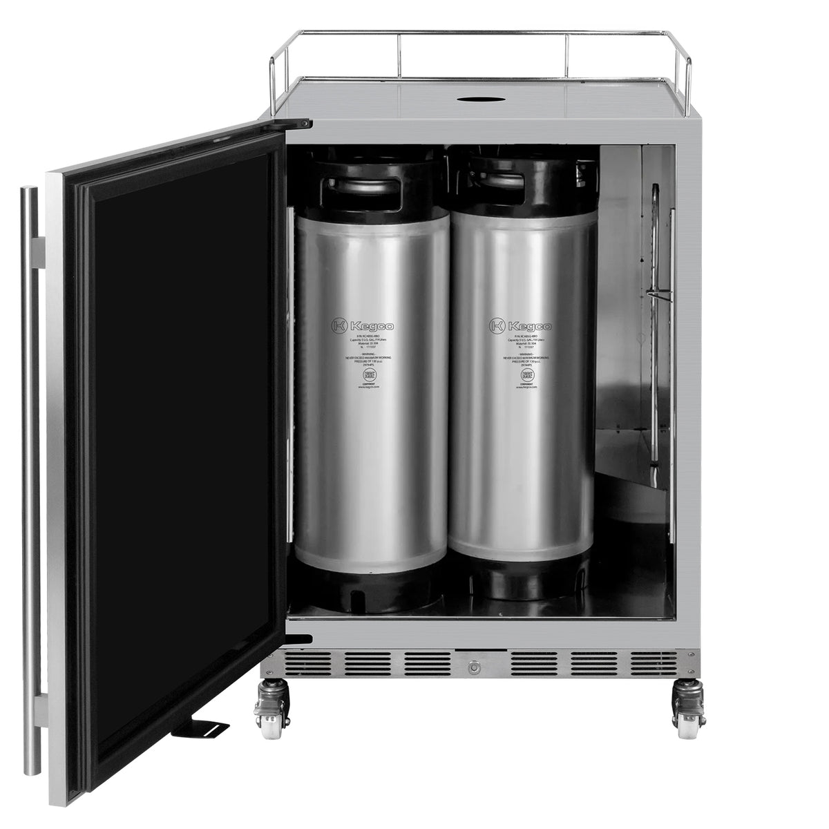 Kegco V24OSSL-1 single tap outdoor kegerator