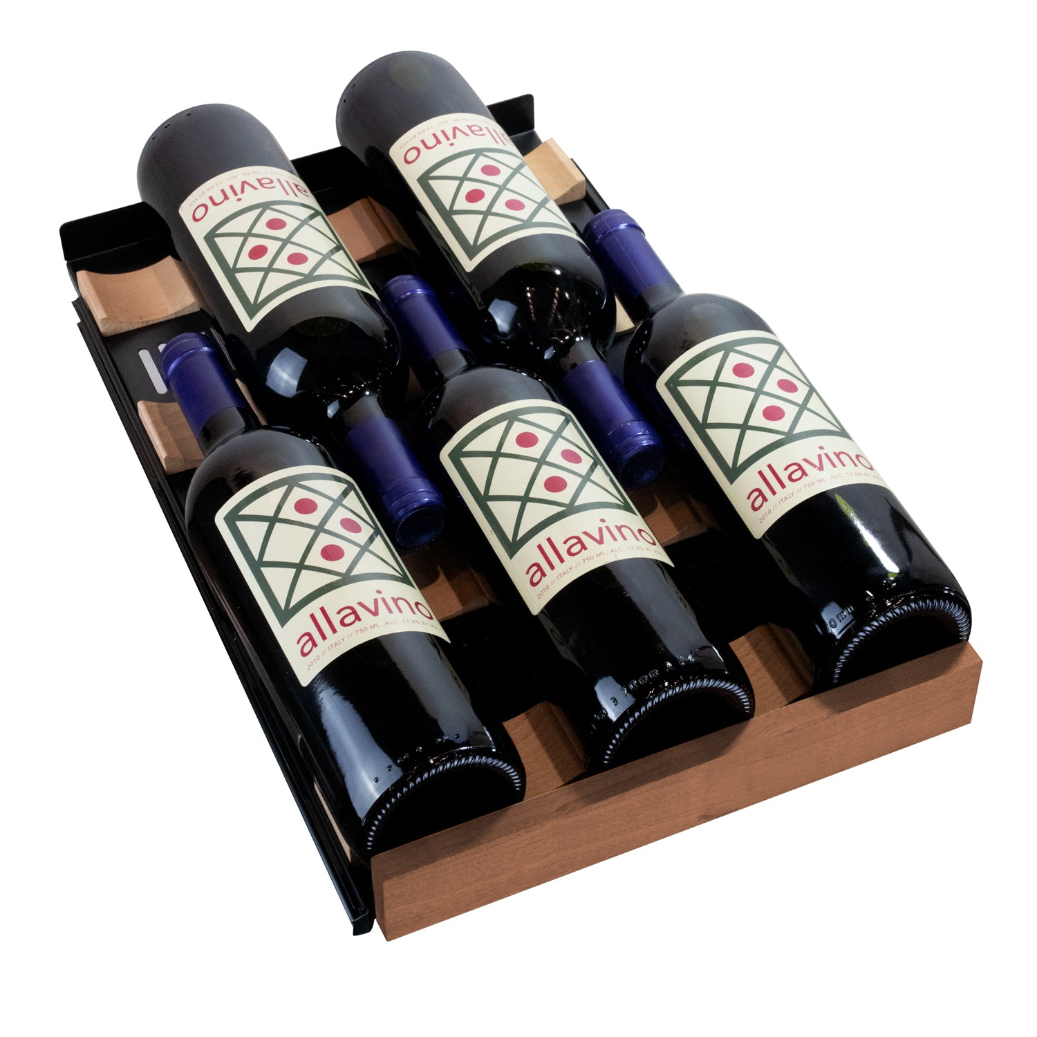shelf bottle capacity