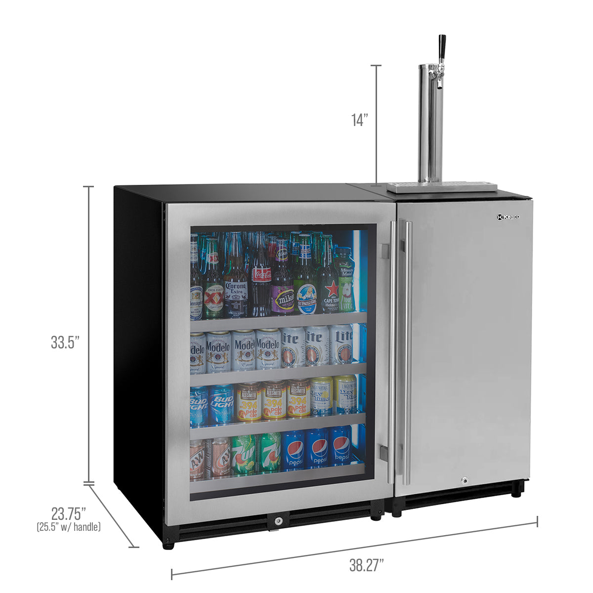 VS15-BK Dimensions