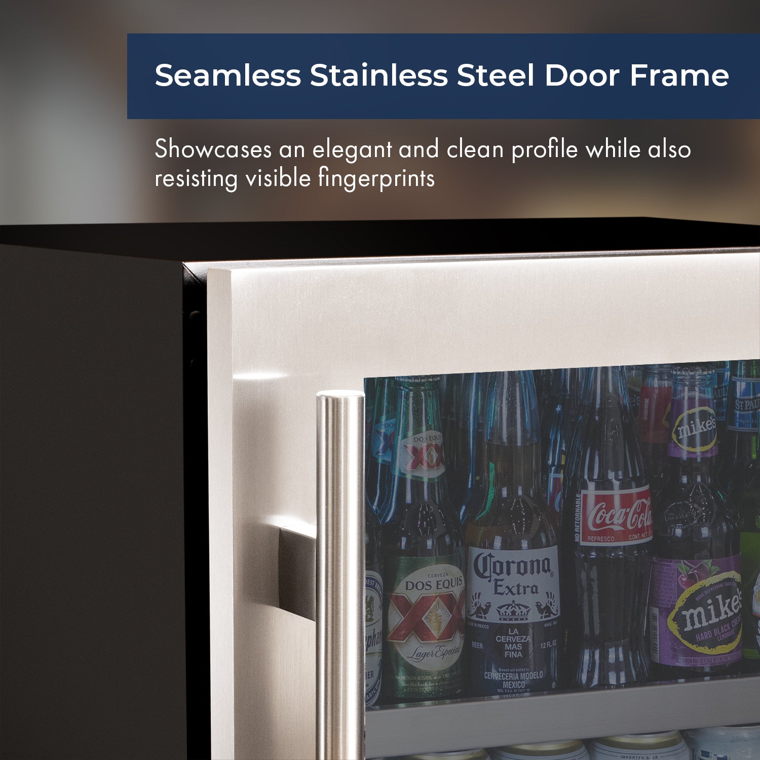 VSBC24-LSL stainless steel beverage center