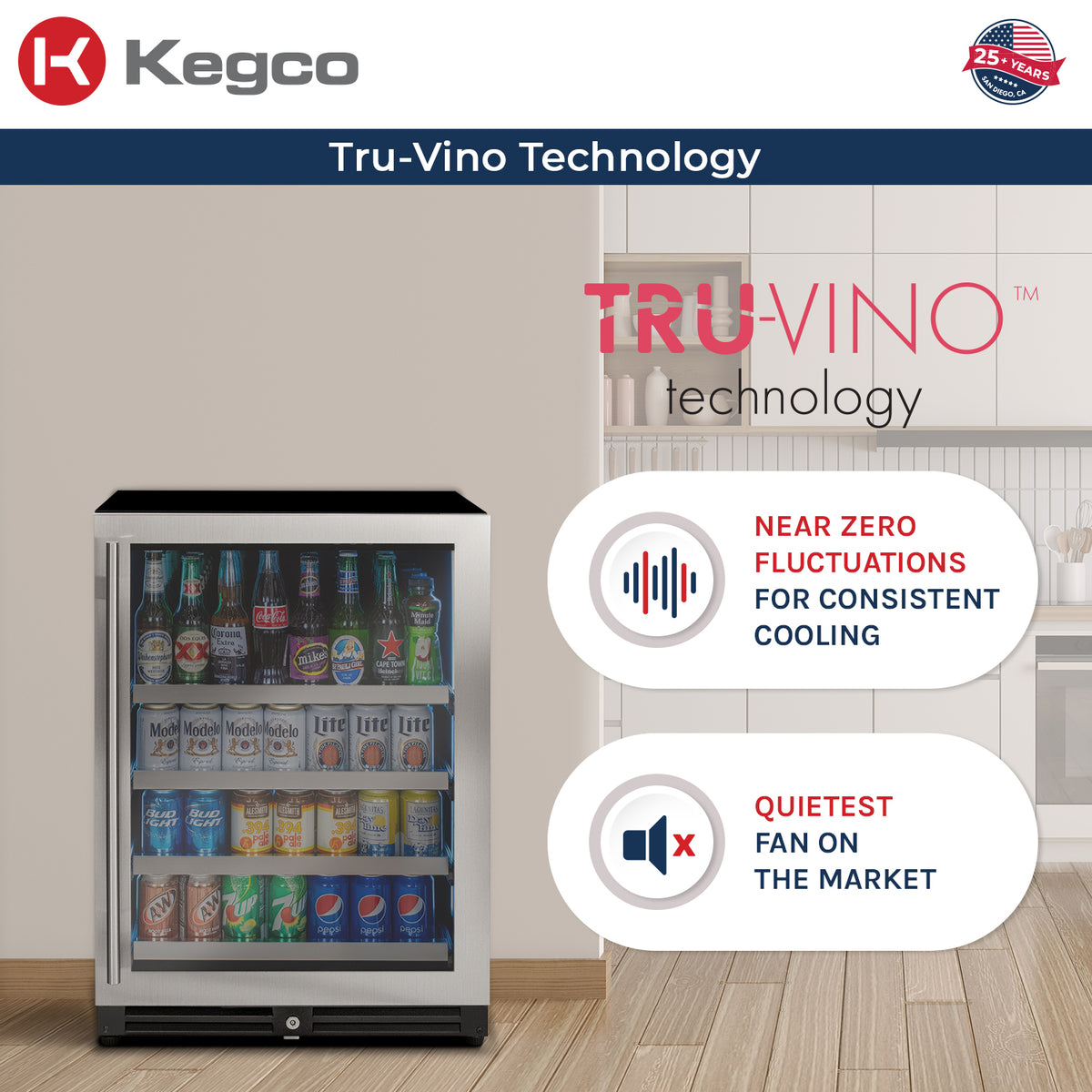 Tru-Vino cooling technology