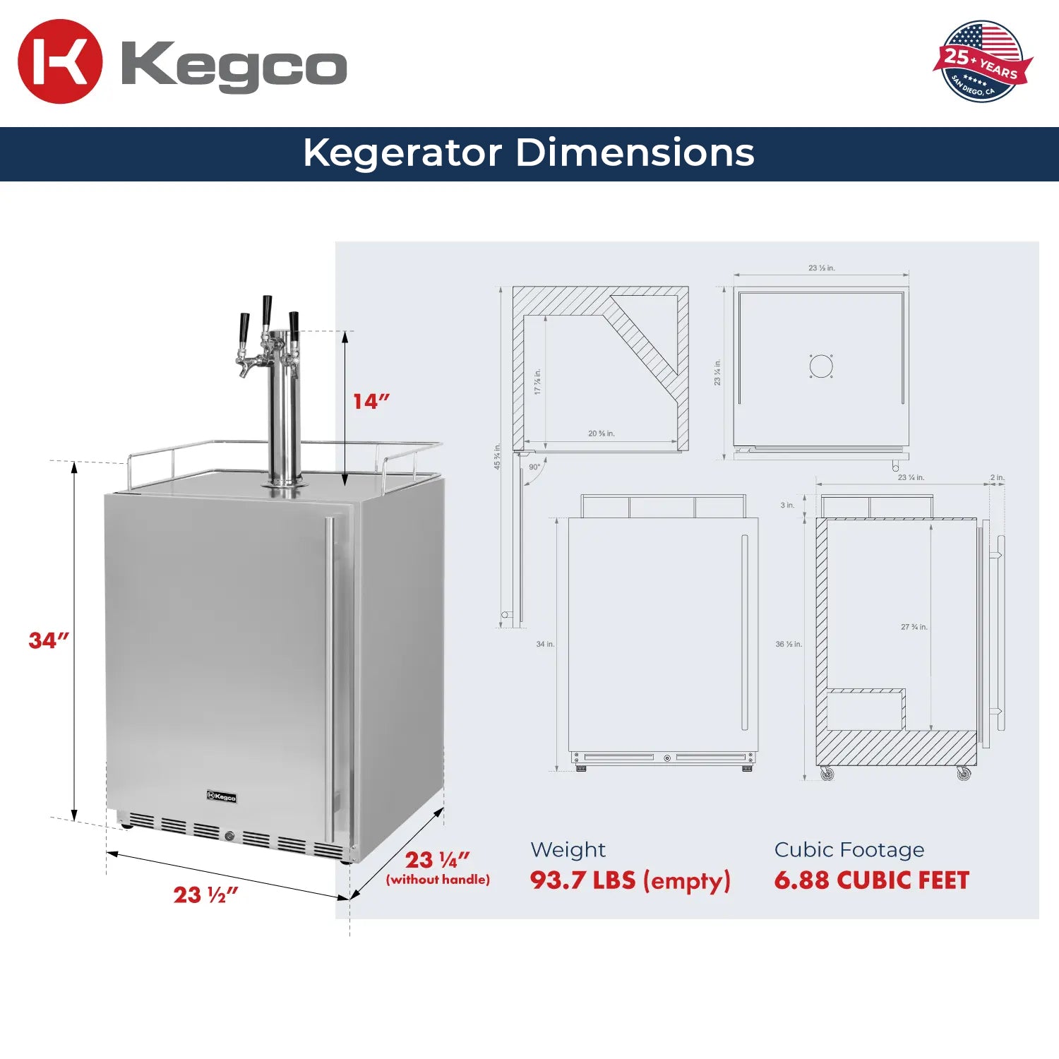 dimensions