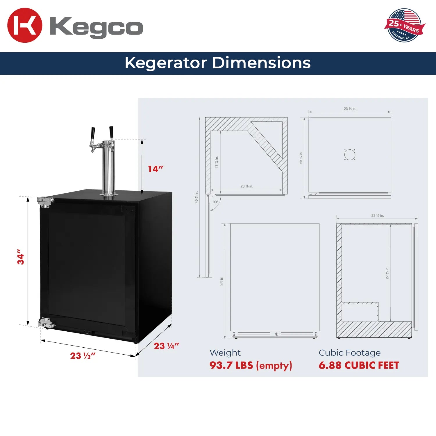 dimensions