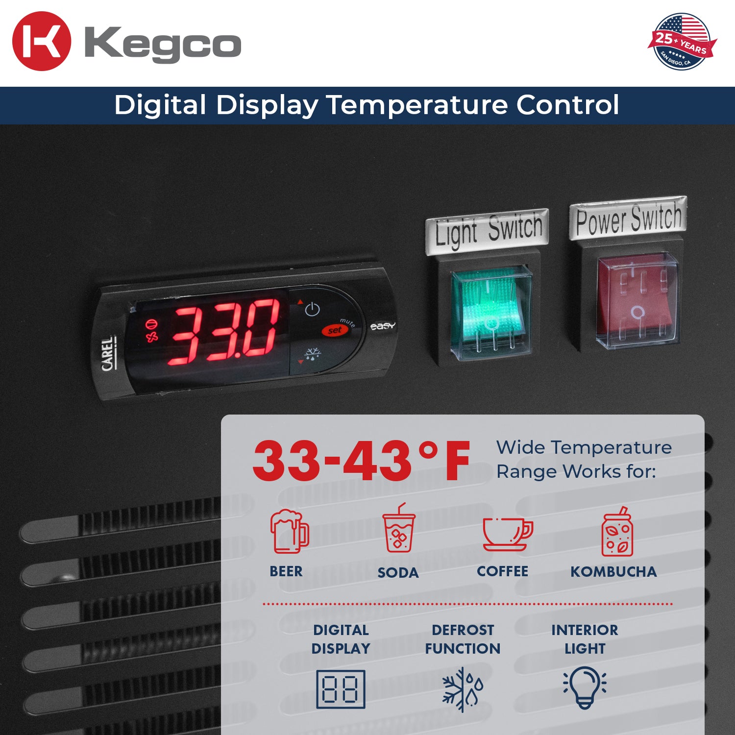 Kegco Commercial-Grade